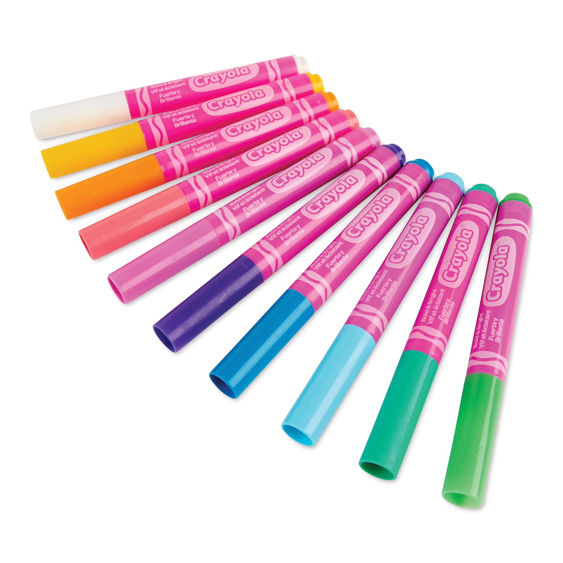Crayola Bold & Bright Washable Markers, out of packaging