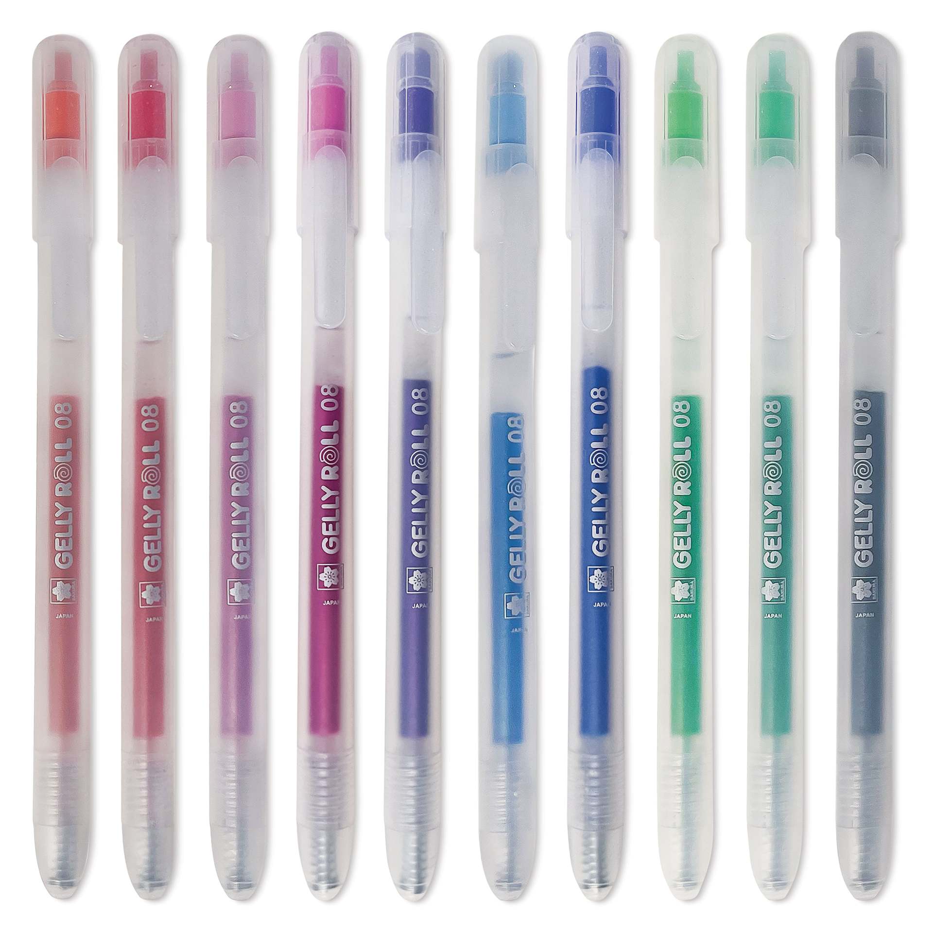 Sakura Gelly Roll Retractable Stardust Pen - Set of 10, out of packaging