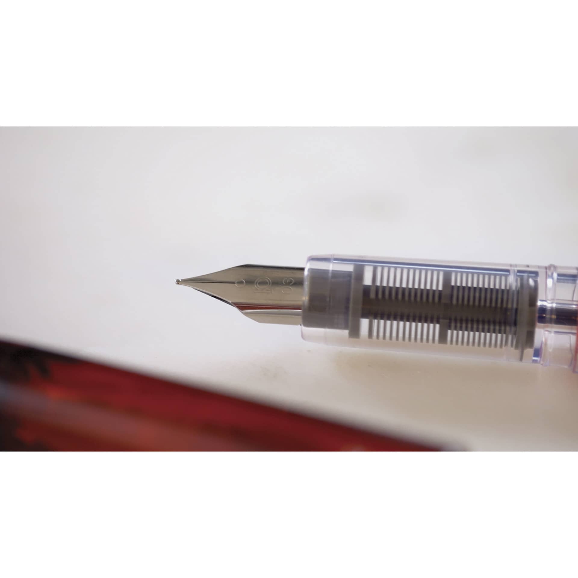 Platinum Prefounte Fountain Pens, close-up of the tip