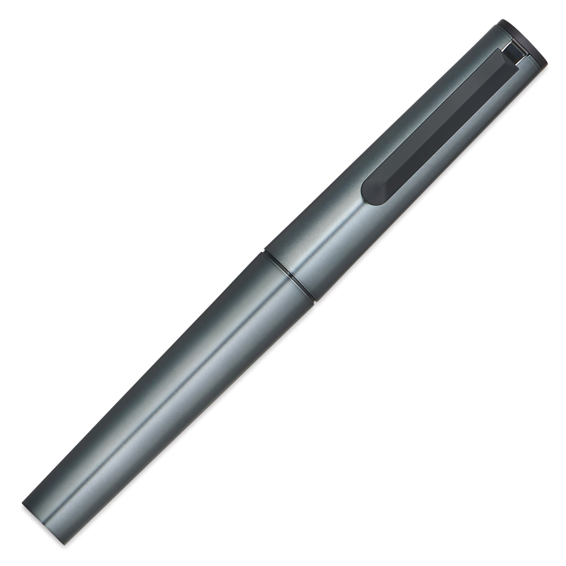 Sailor TUZU Adjust Fountain Pen - Gunmetal, Fine, capped