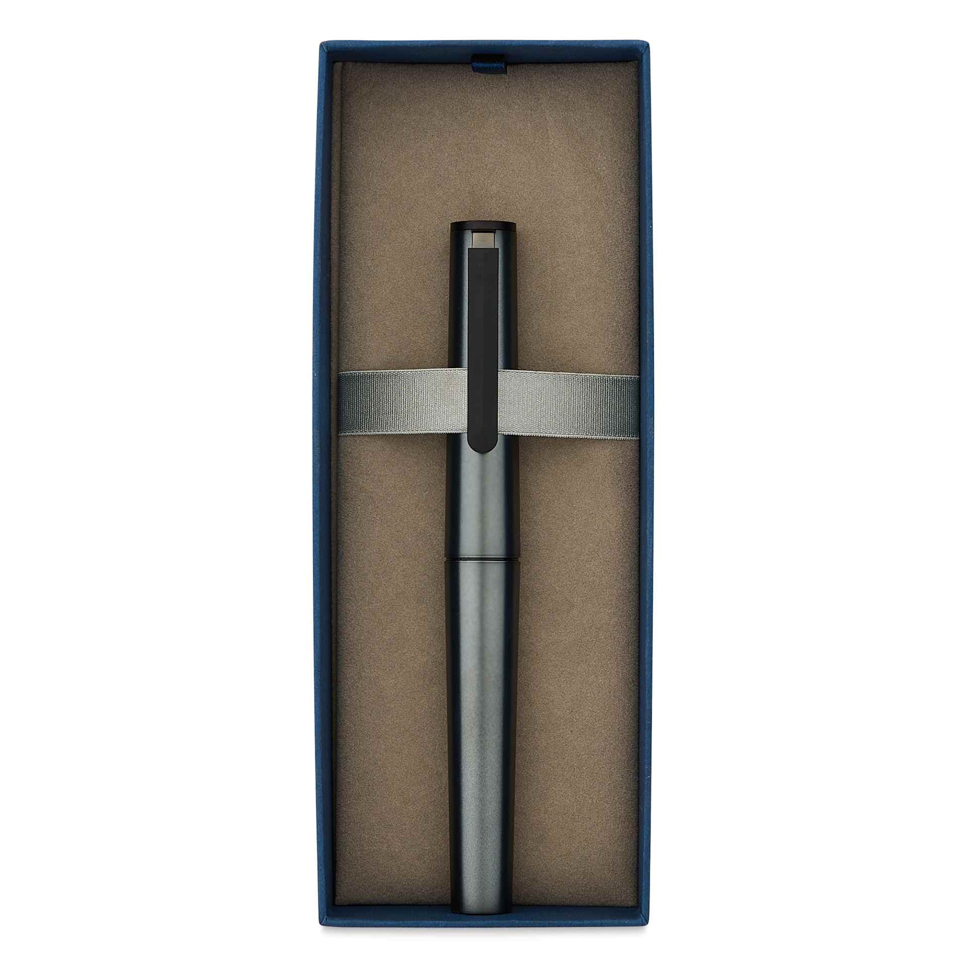 Sailor TUZU Adjust Fountain Pen - Gunmetal, Medium, in open packaging
