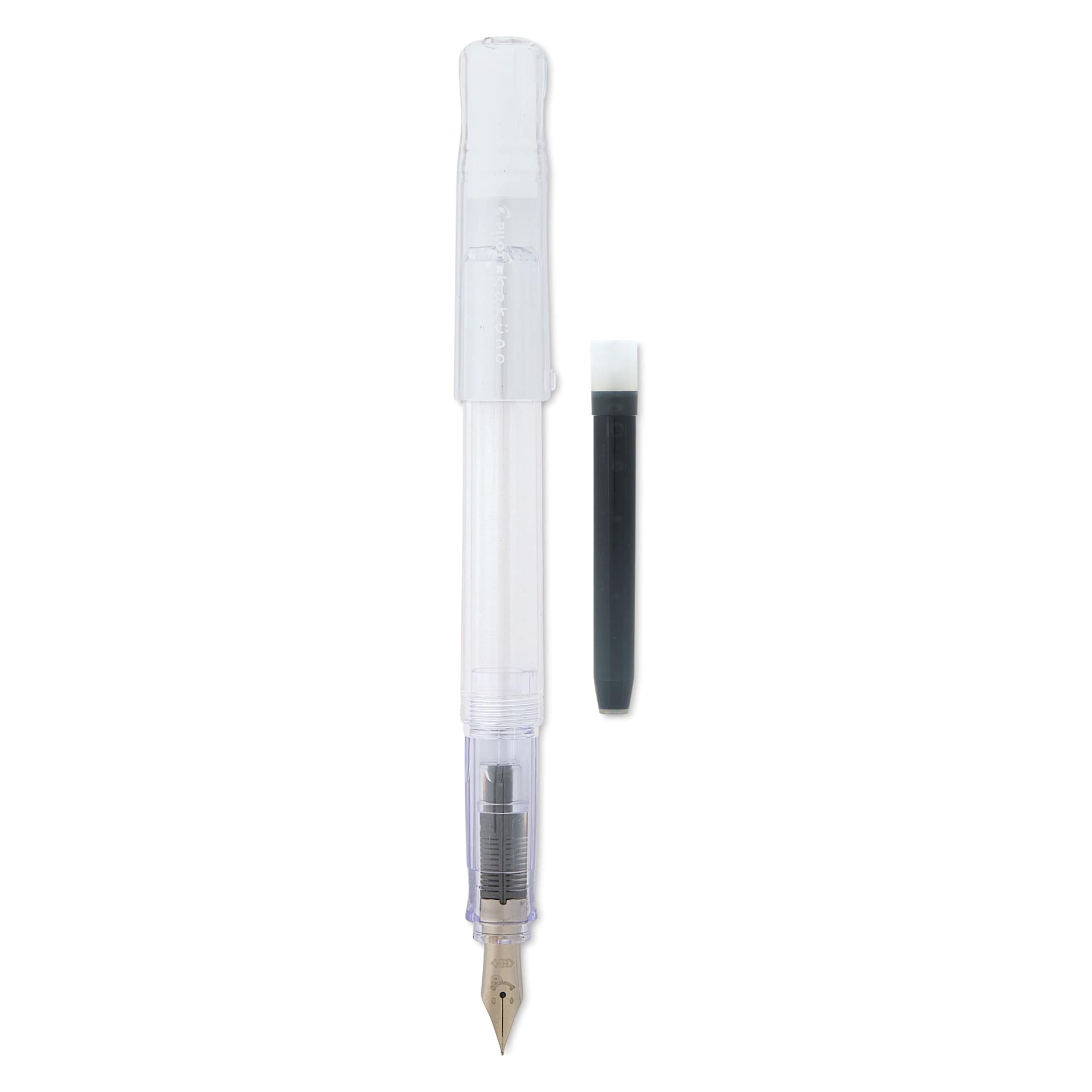 Pilot Kakuno Fountain Pen - Clear, X-Fine Nib