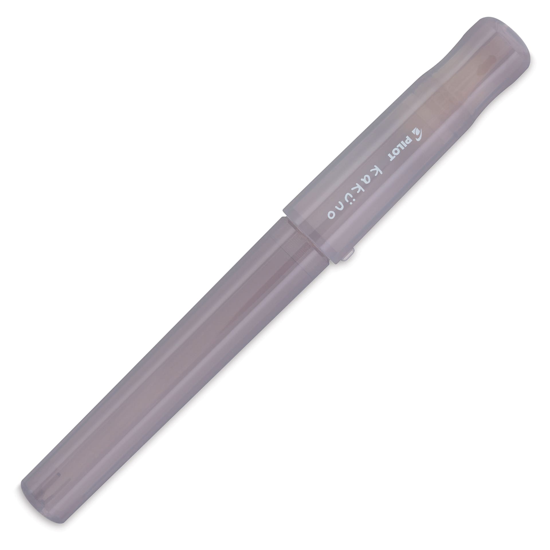 Pilot Kakuno Madoromi Fountain Pen - Nimbus Gray, Medium Nib, capped