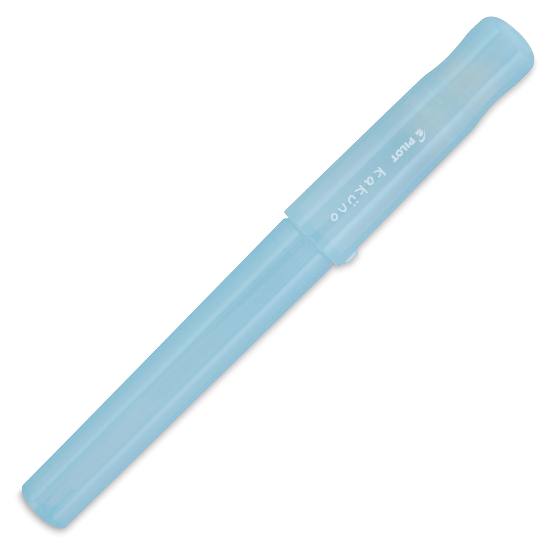 Pilot Kakuno Madoromi Fountain Pen - Azure Sky, Medium Nib, capped