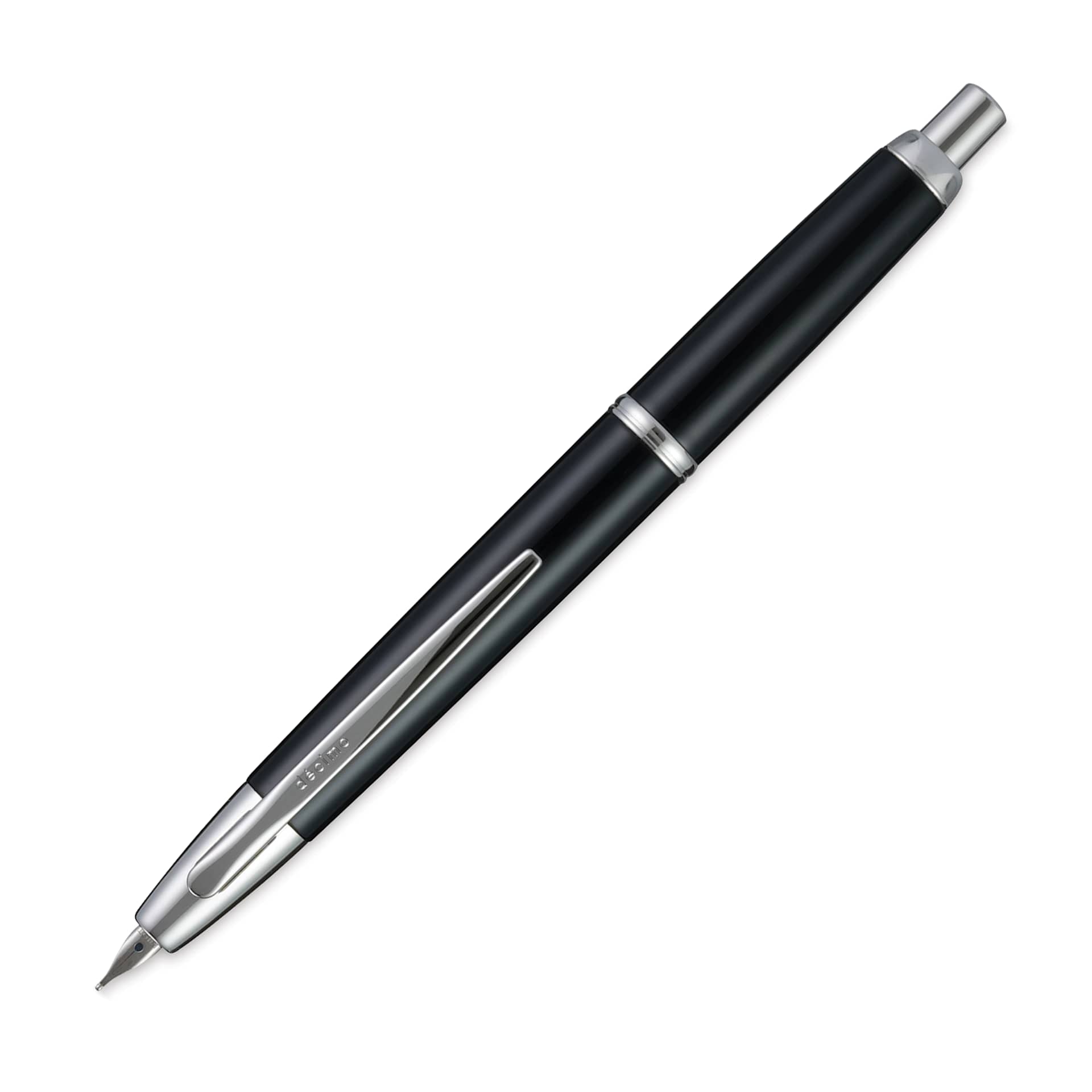 Pilot Vanishing Point Decimo Fountain Pen - Black, Extra Fine