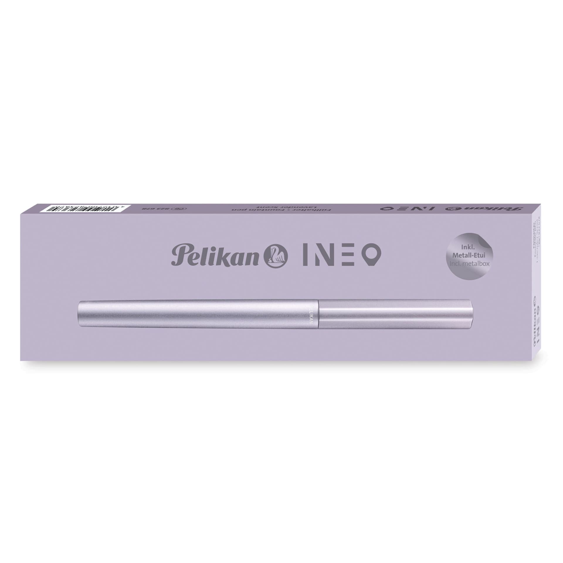 Pelikan Ineo Fountain Pen - Lavender Scent front of package