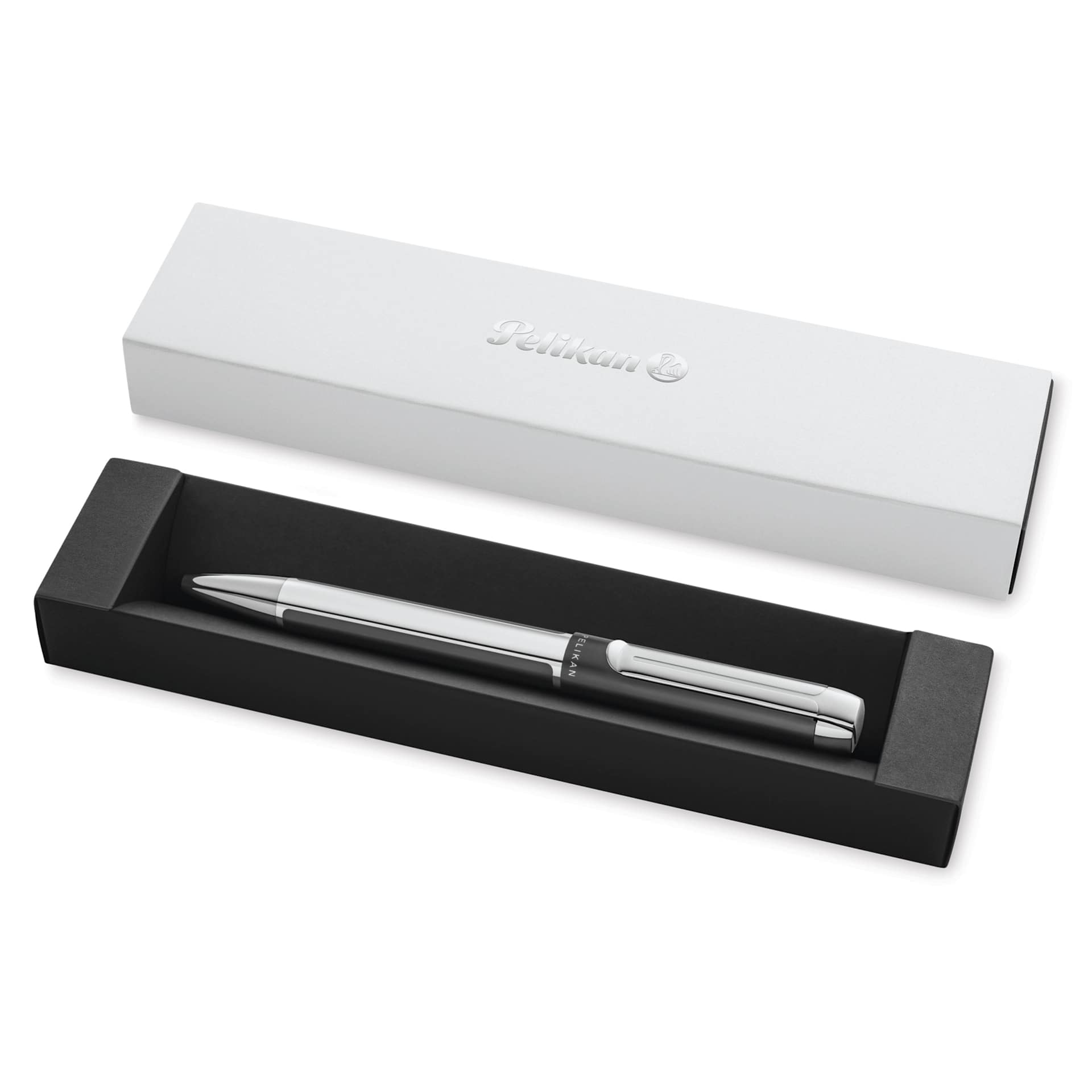 Pelikan Pura Ballpoint Pen - Anthracite in case