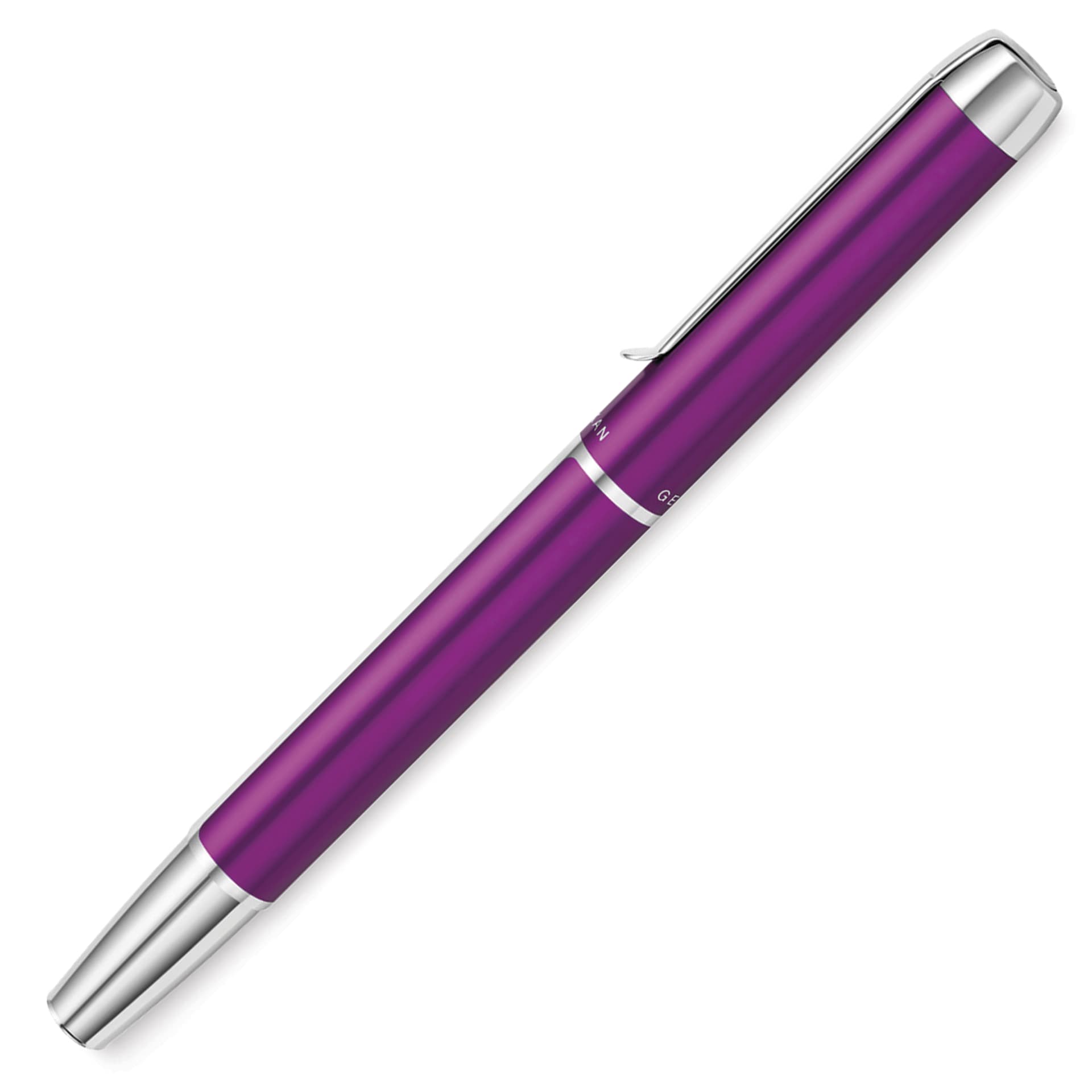 Pelikan Pura Fountain Pen - Purple, cap on