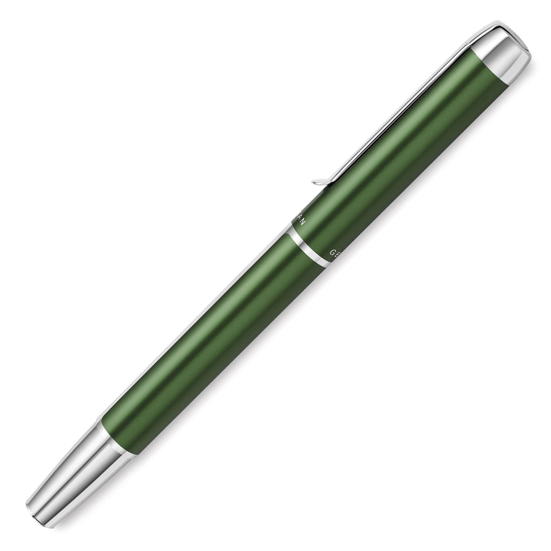 Pelikan Pura Fountain Pen - Deep Green, cap on