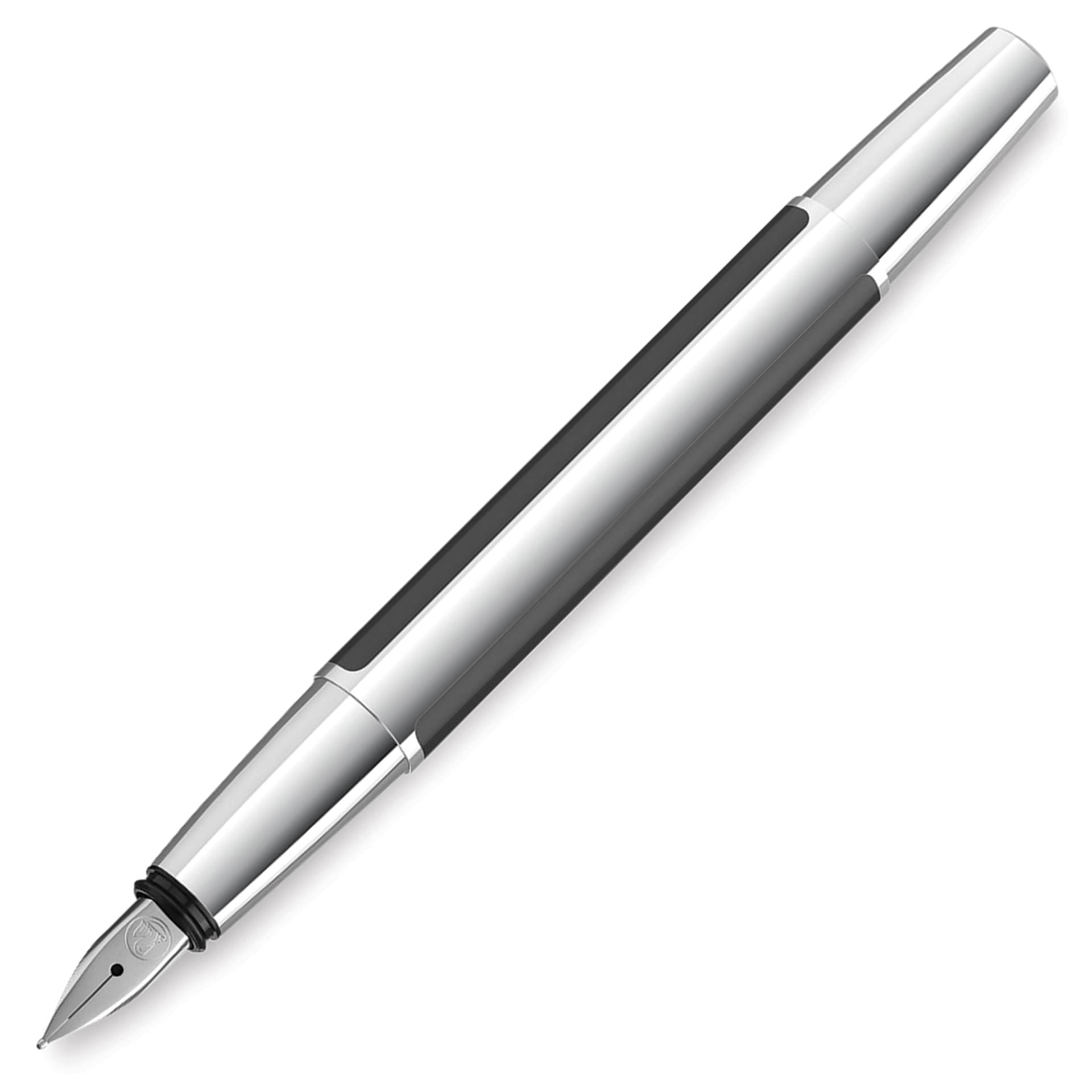 Pelikan Pura Fountain Pen - Anthracite, close-up