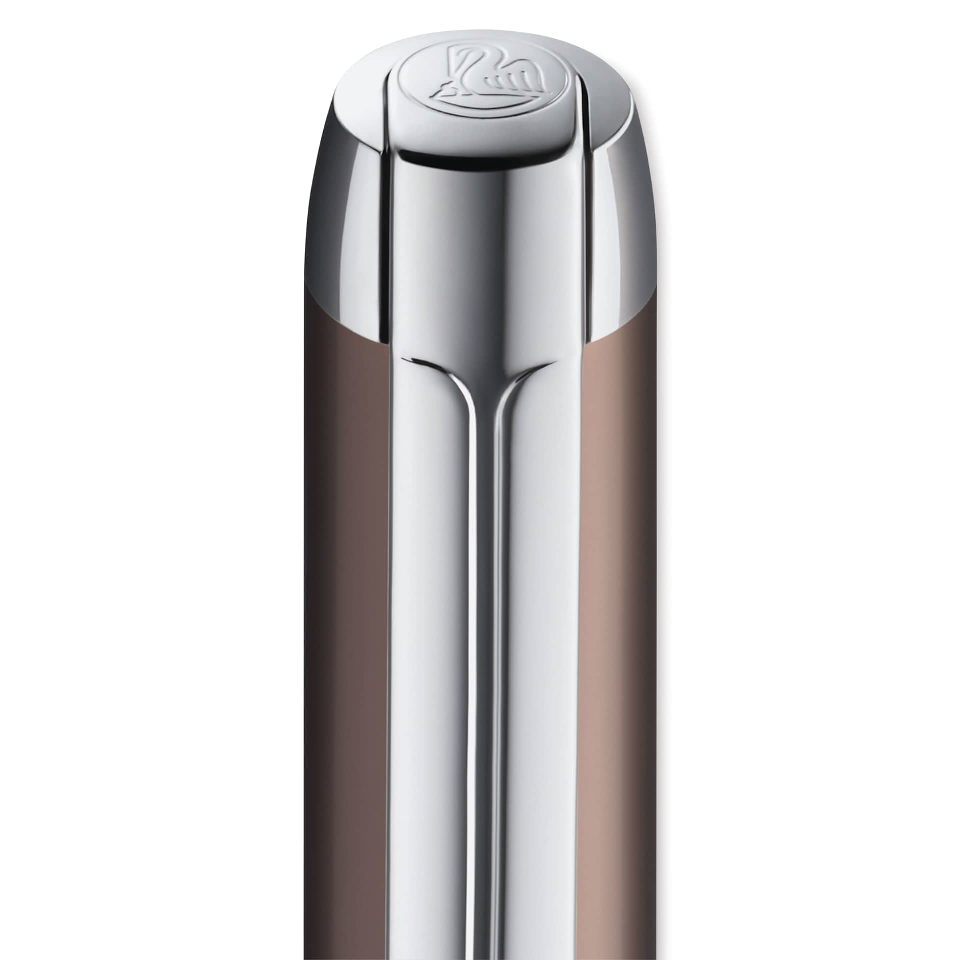 Pelikan Pura Fountain Pen - Mocha, clip