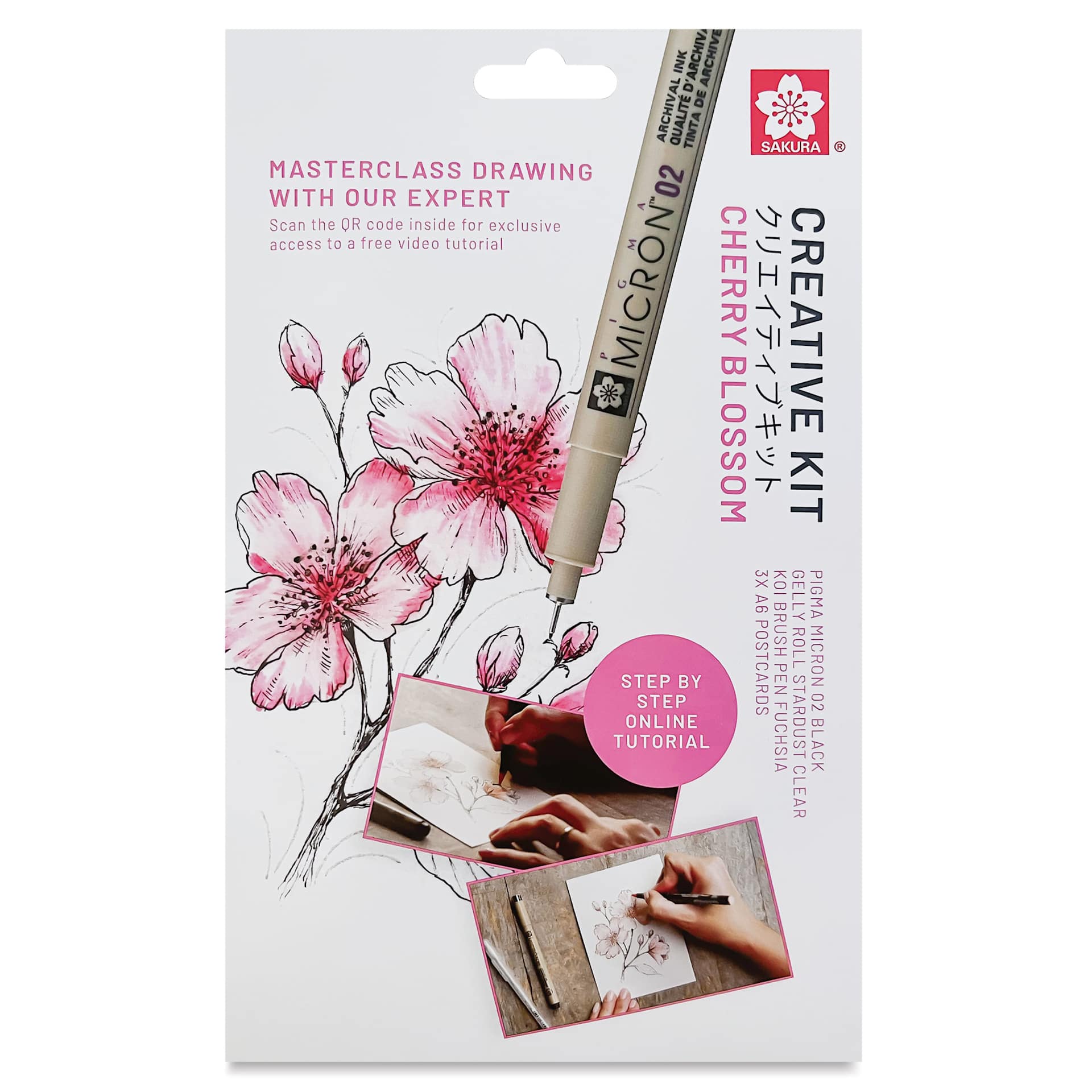 Sakura Creative Kit - Cherry Blossom, front of the packaging