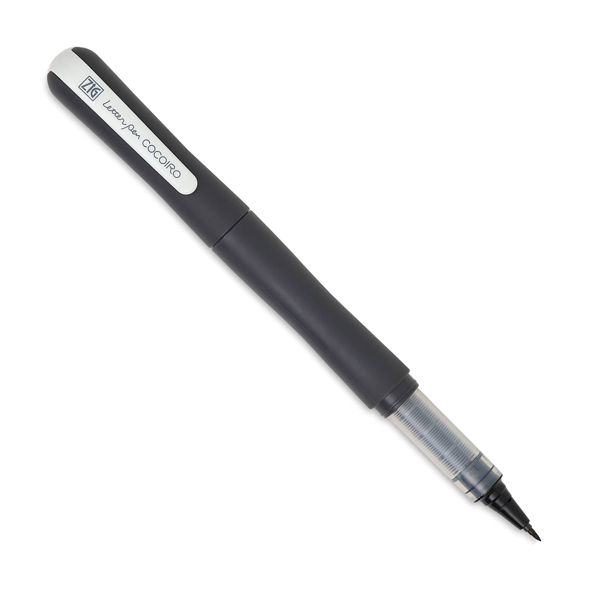Kuretake Zig Cocoiro Letter Pen - Black, Extra Fine Brush Nib