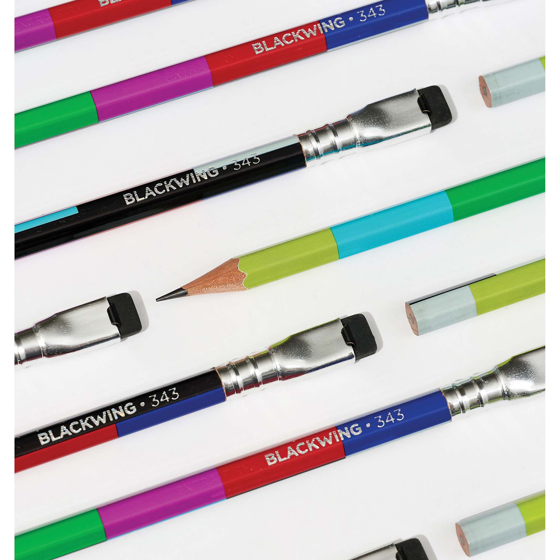 Blackwing Volume 343 Pencils - Set of 12, close up of pencils