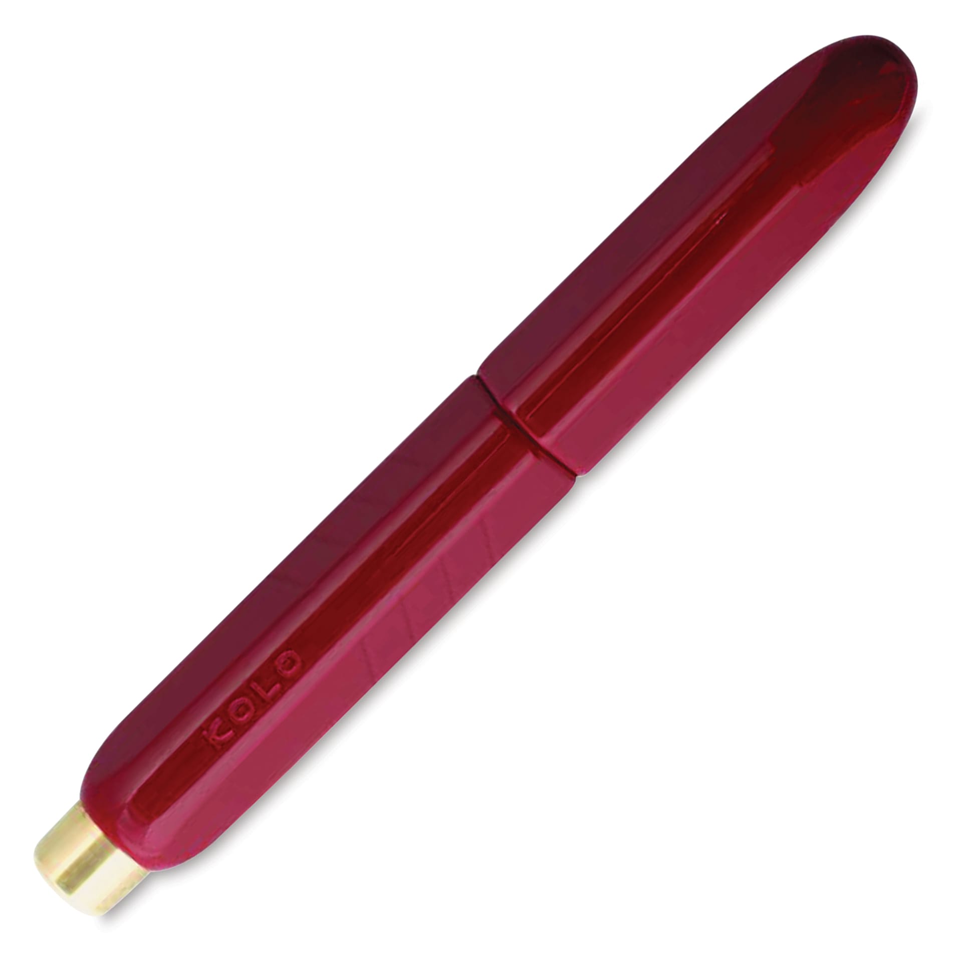 Kolo Tino Acrylic Fountain Pen - San Marzano, cap on