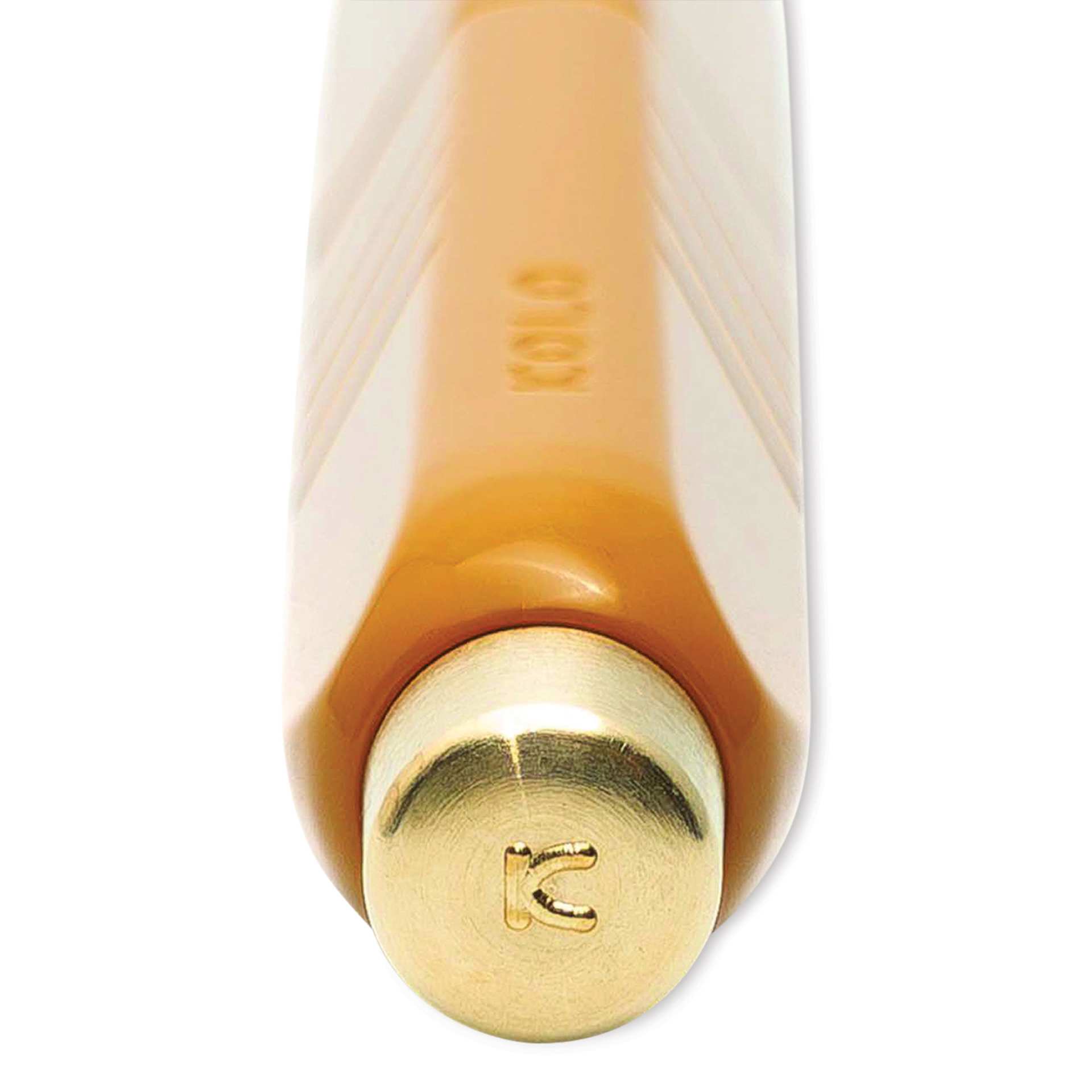 Kolo Tino Acrylic Fountain Pen - Sunny, end of cap
