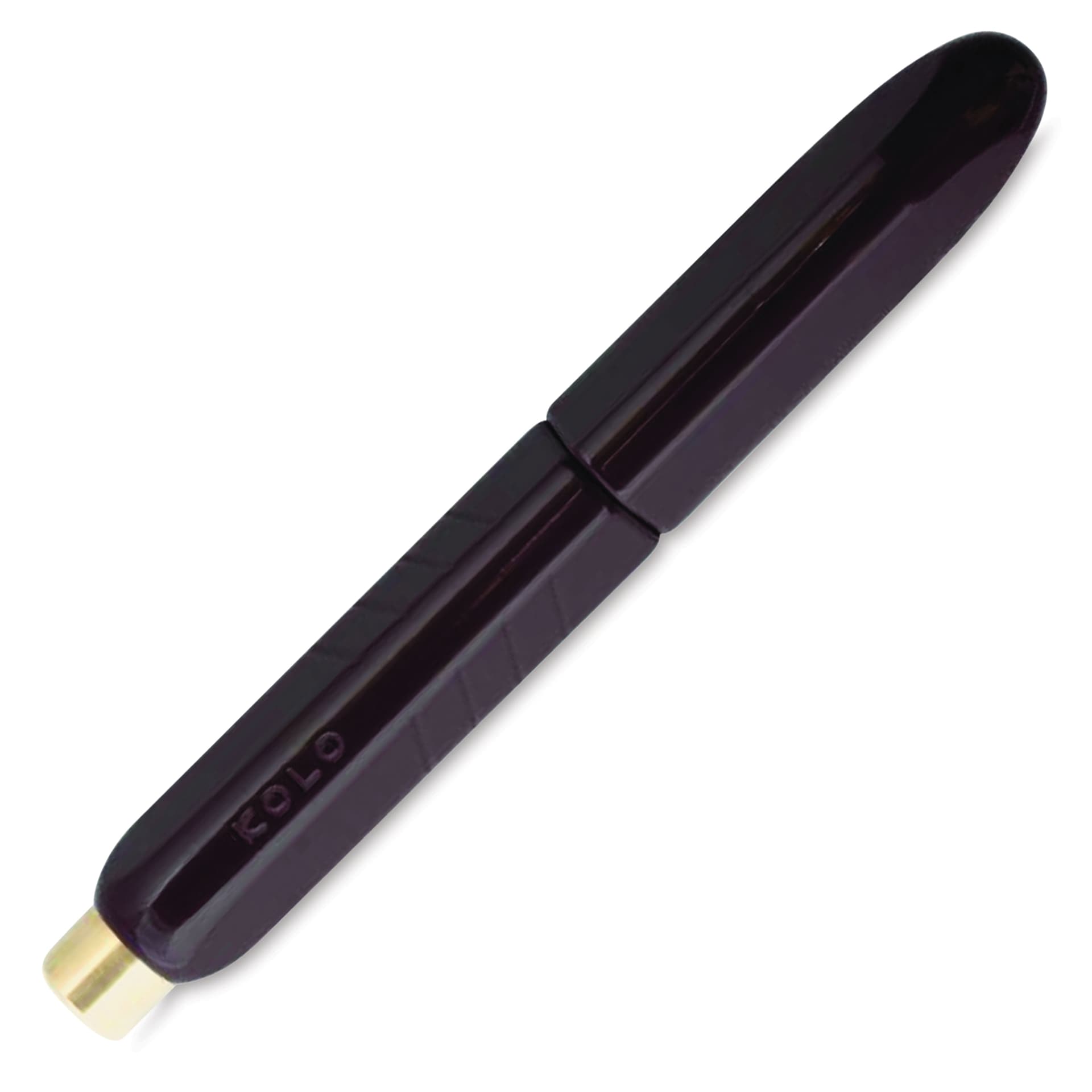 Kolo Tino Acrylic Fountain Pen - Cabaret, cap on