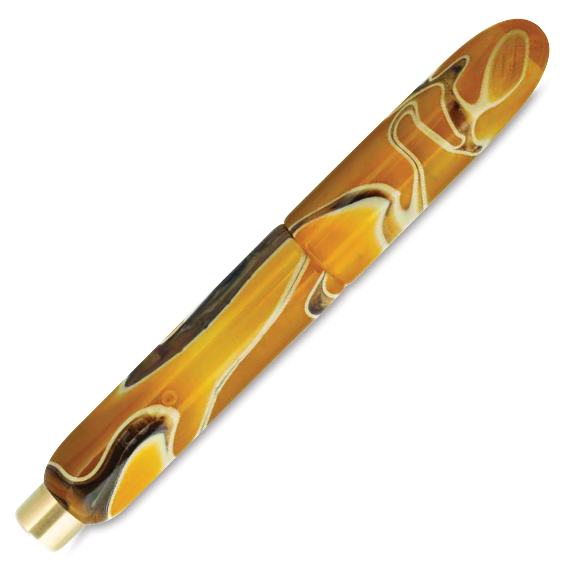Kolo Tino Acrylic Fountain Pen - Dune, Limited Edition, cap on