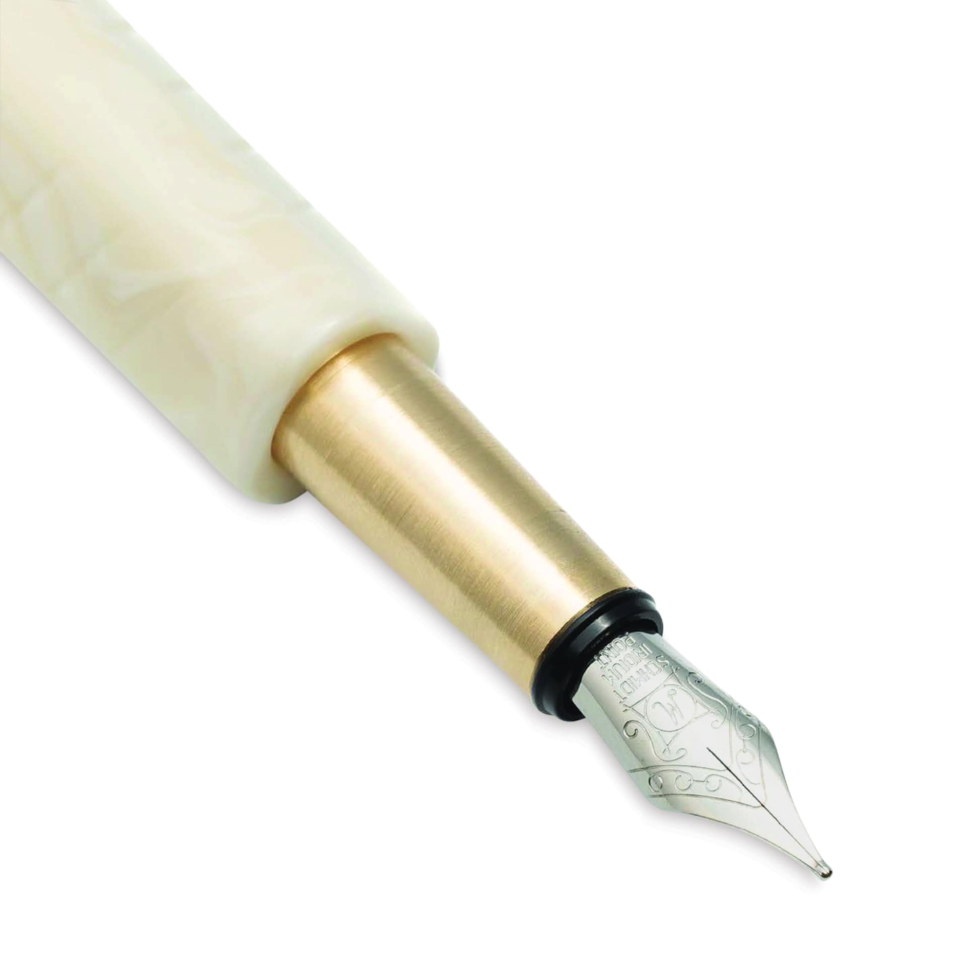Kolo Tino Acrylic Fountain Pen - Mother of Pearl, Limited Edition, nib
