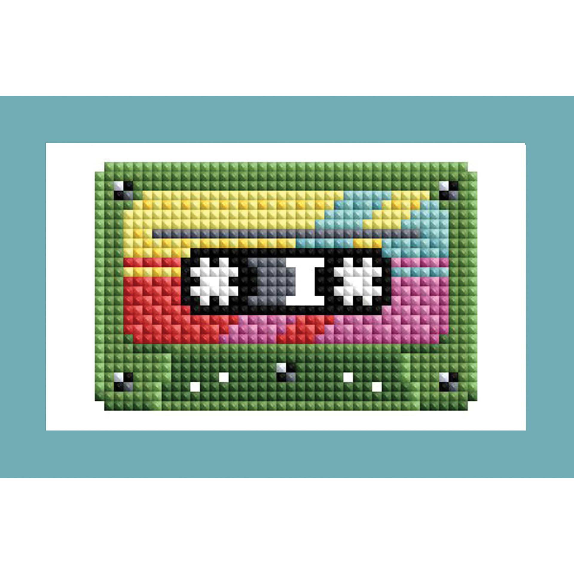 Diamond Art Club Mini Dazzles Kit - 80's, casette