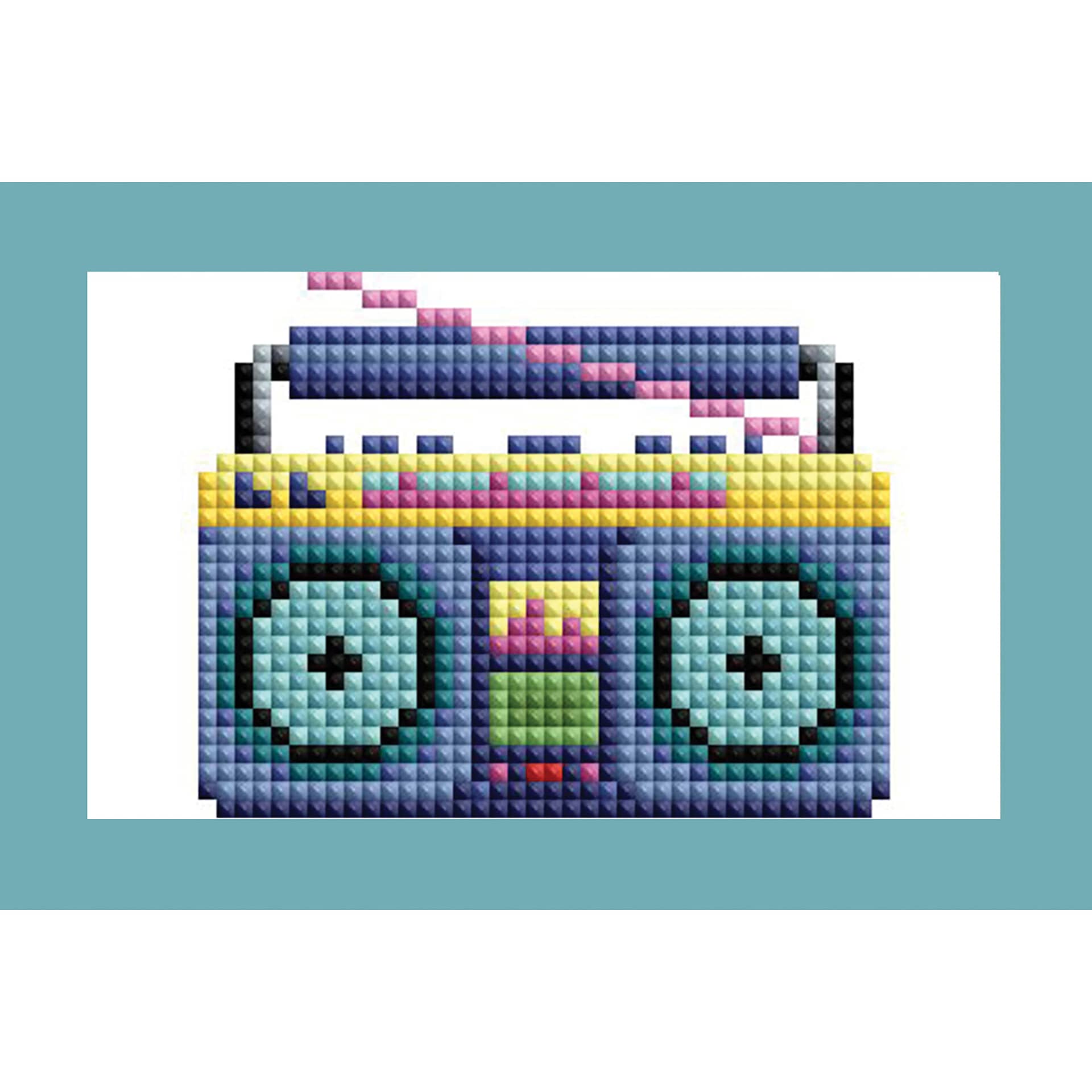 Diamond Art Club Mini Dazzles Kit - 80's, stereo