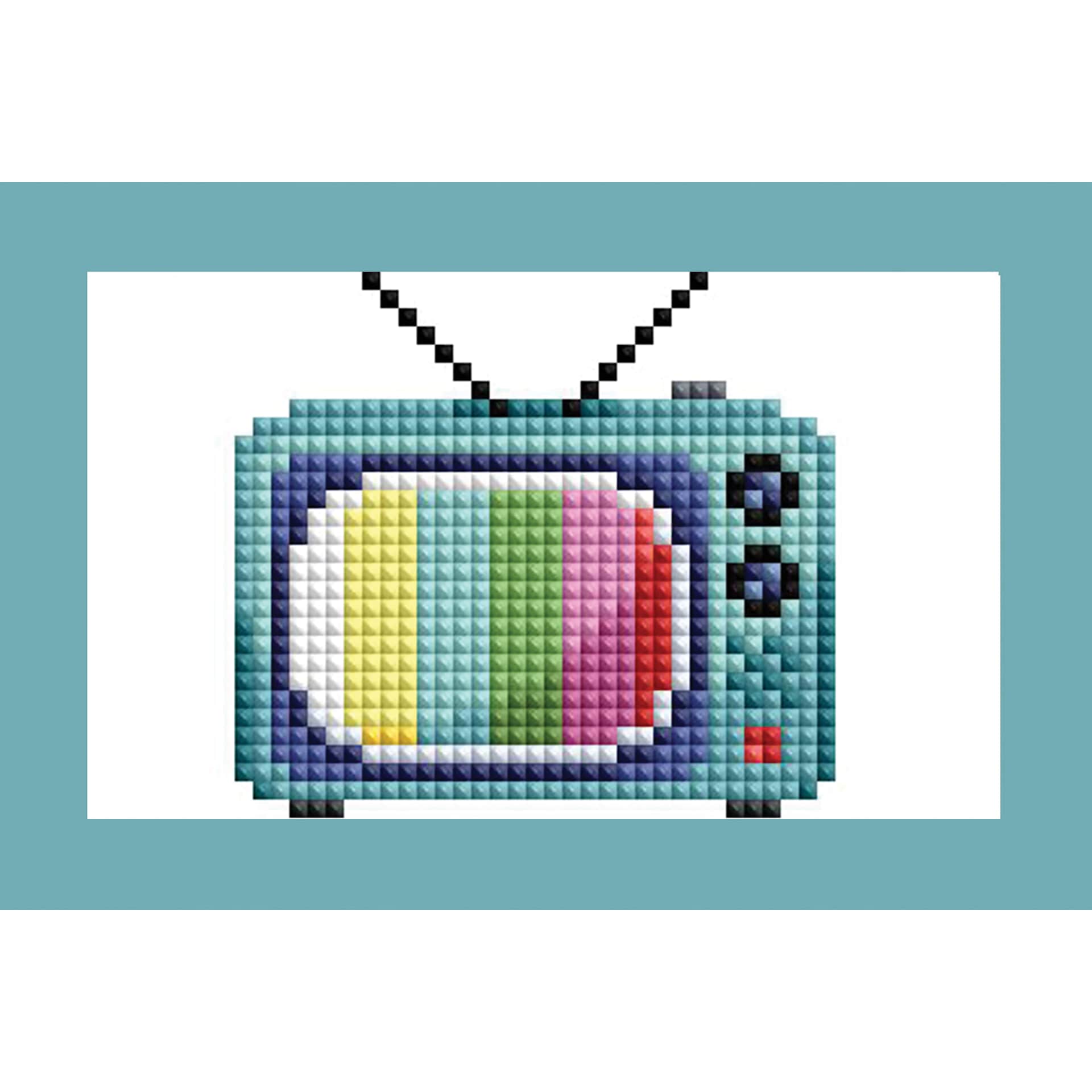 Diamond Art Club Mini Dazzles Kit - 80's, TV