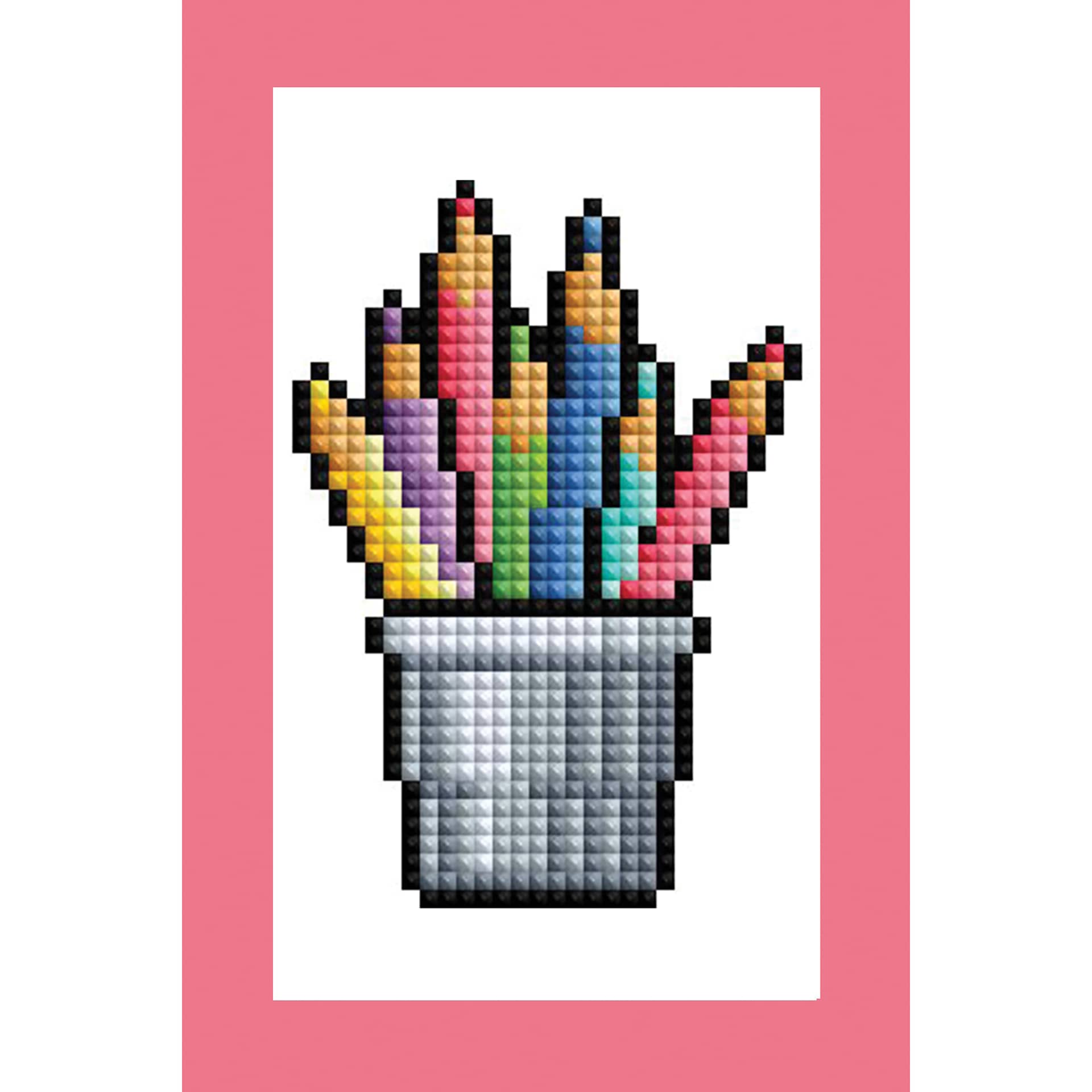 Diamond Art Club Mini Dazzles Kit - Art Supplies, colored pencils