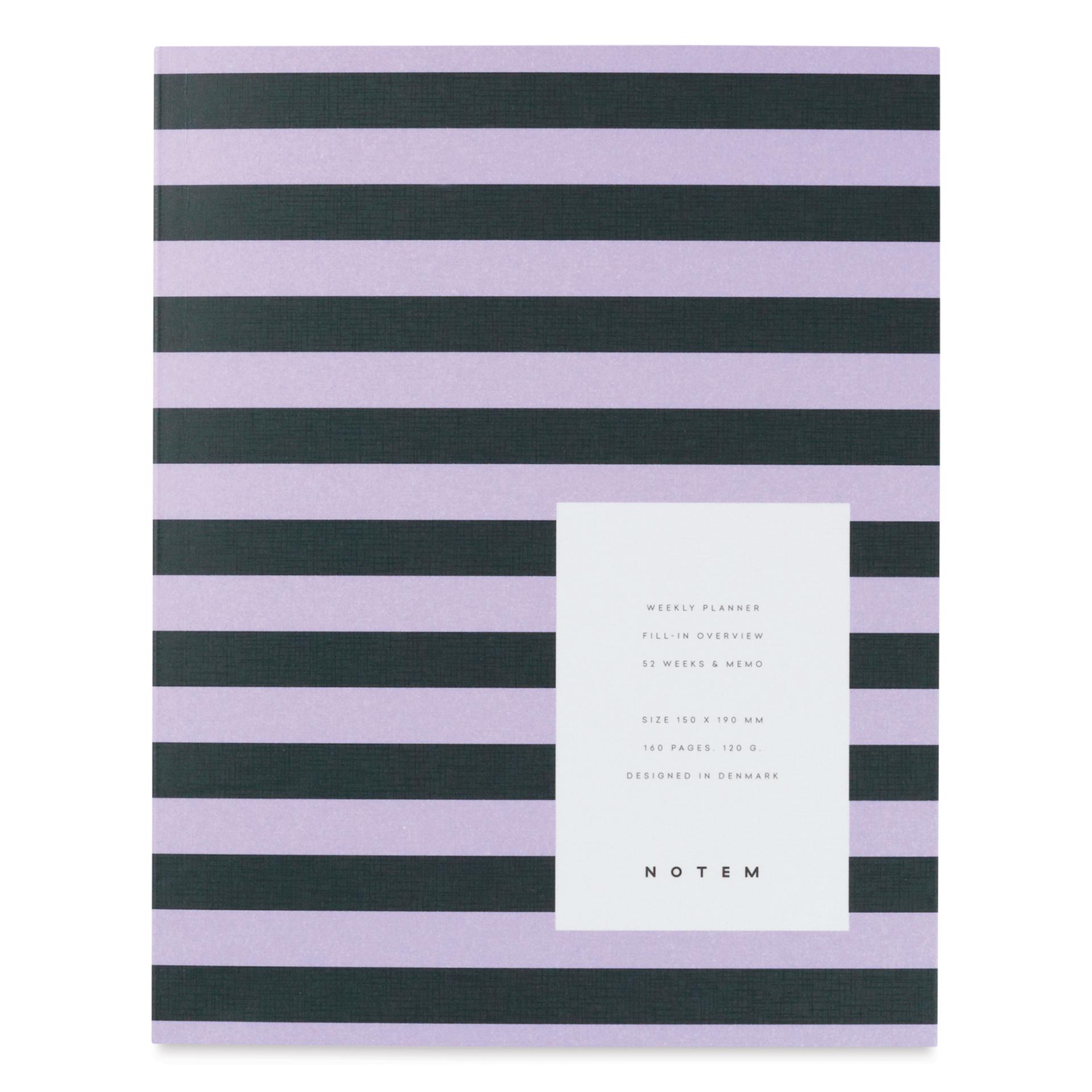 Notem UMA Medium Weekly Planner - 7-1/2" x 5-9/10", 160 Pages, front cover