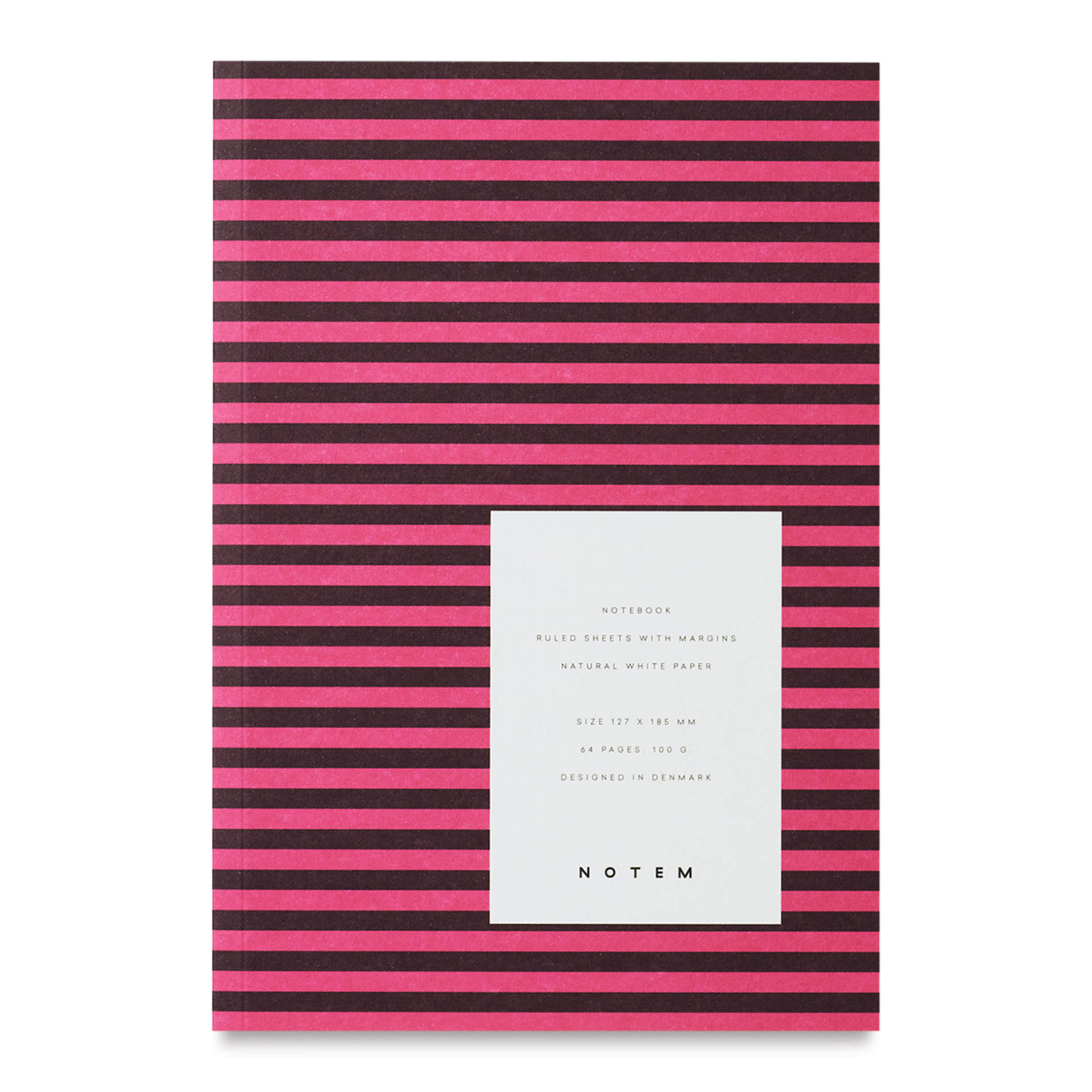 Notem Vita Notebook - Bordeaux, Ruled, 5" x 7-1/4", front cover