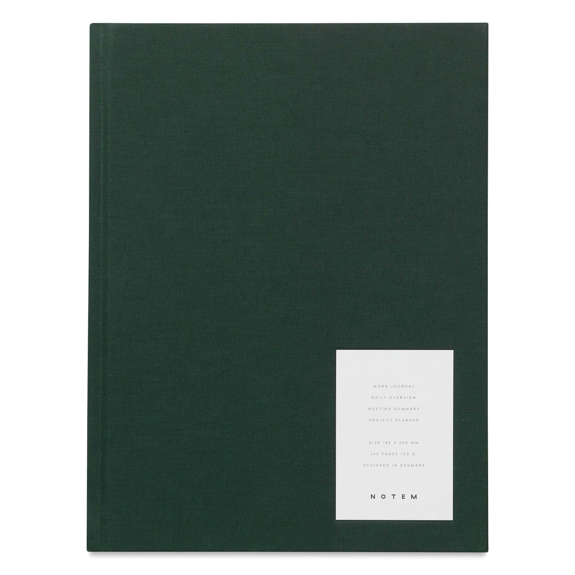 Notem Large Even Work Journal - 7.3" x 9.8", 160 Pages, front cover