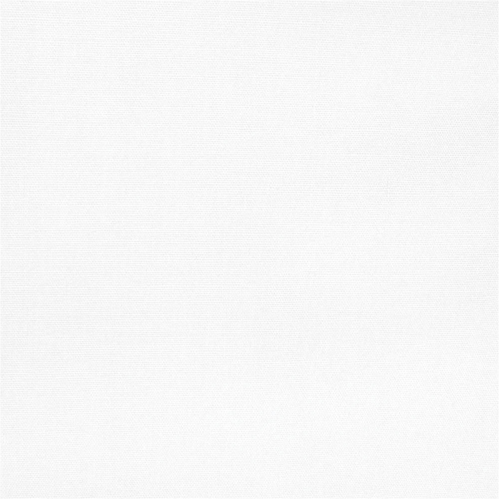 Camelot Broadcloth - White, 44" x 30 yds