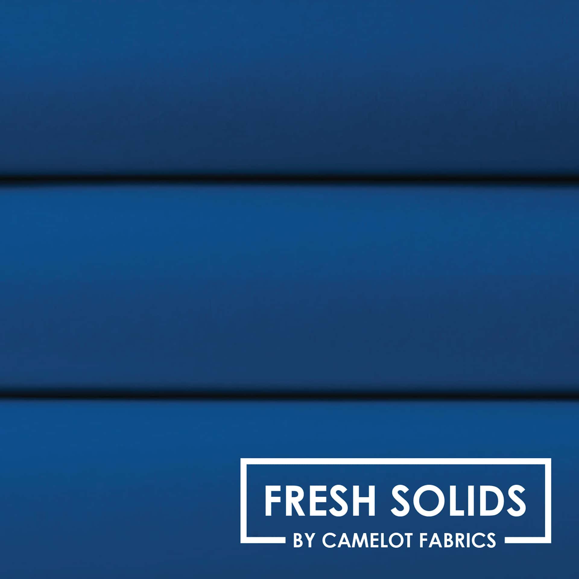 Camelot Fresh Solids Cotton Fabric - Royal, 44" x 15 yds