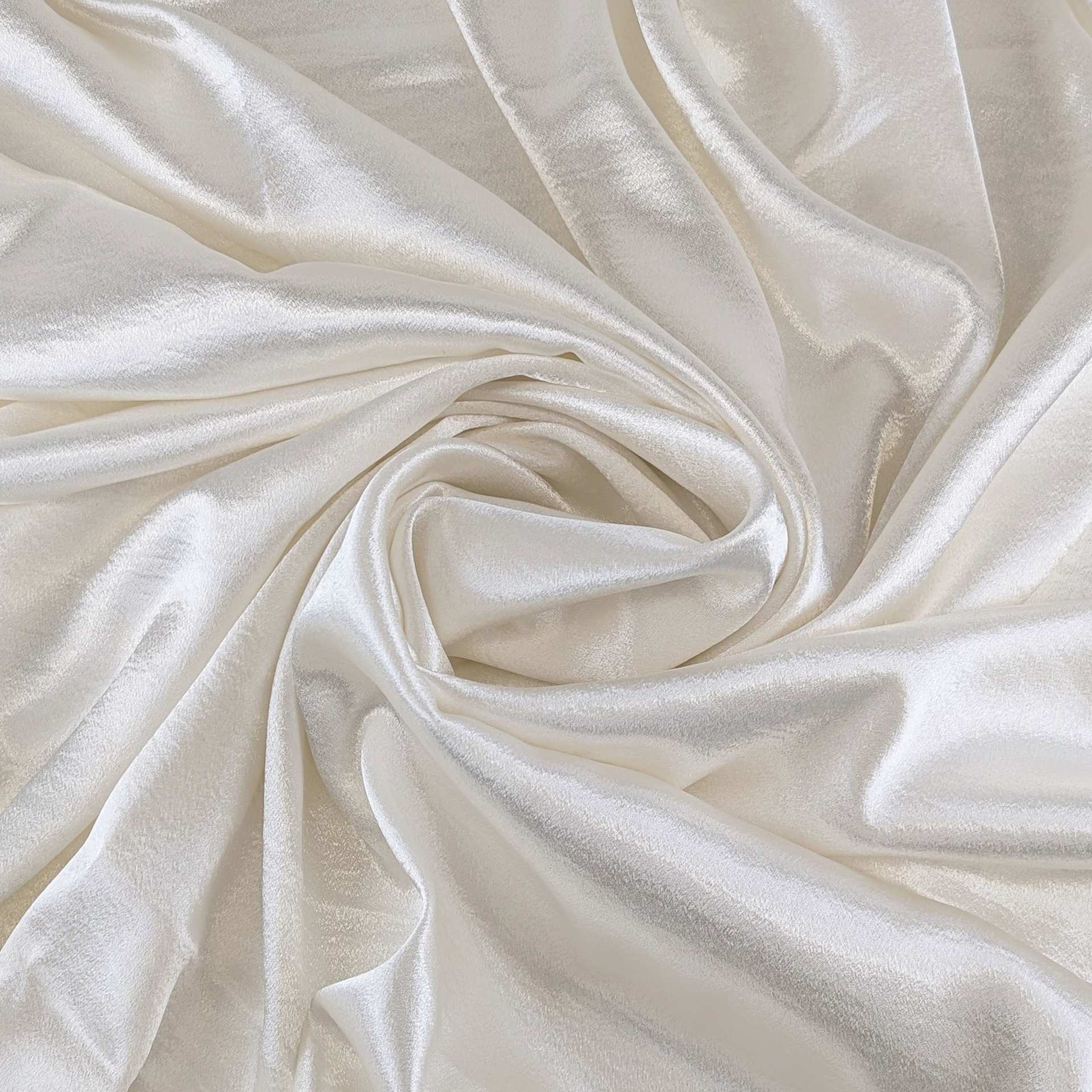 Camelot Solid Hammered Satin - Off-White, 57" x 15 yds, rolled up