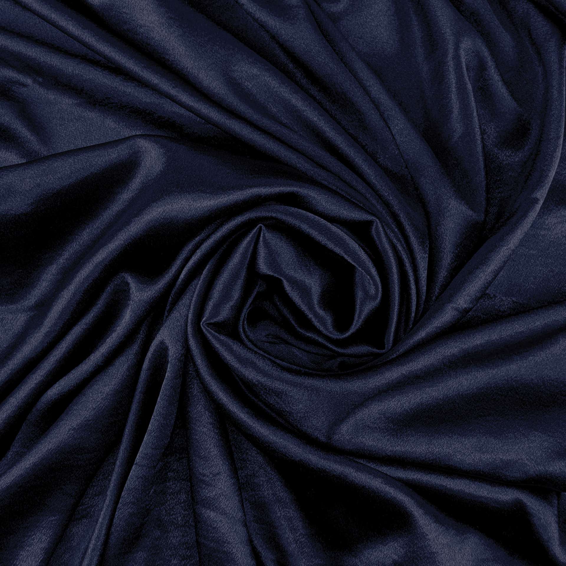 Camelot Solid Hammered Satin - Navy, 57" x 15 yds, rolled up