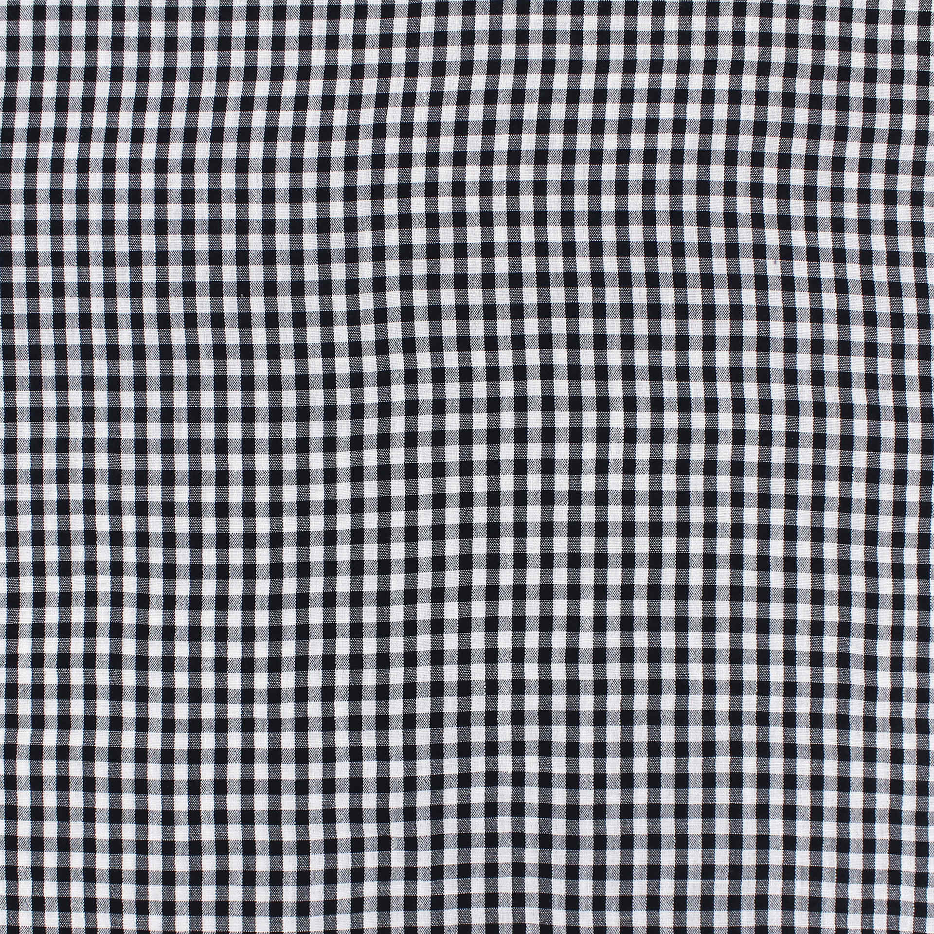 Camelot Linen Checks - Black, 57" x 15 yds