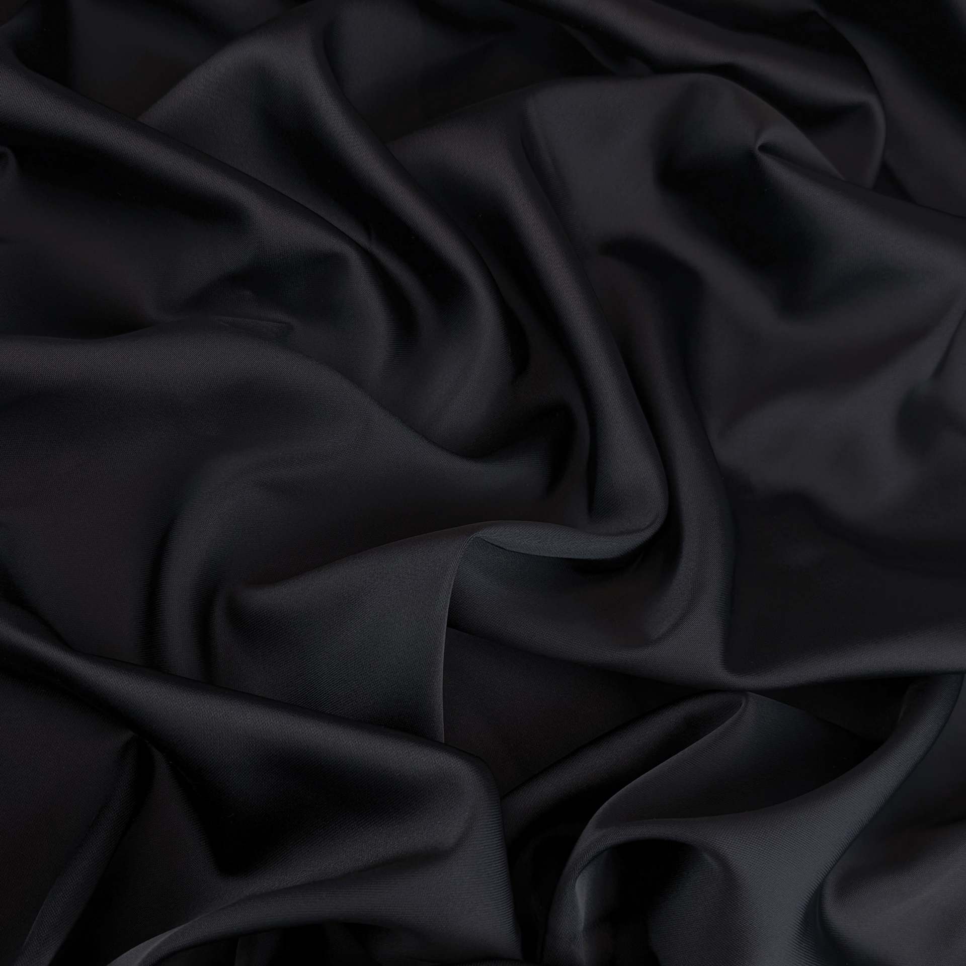 Camelot Solid Moonlight Fabric - Black, 58" x 15 yds