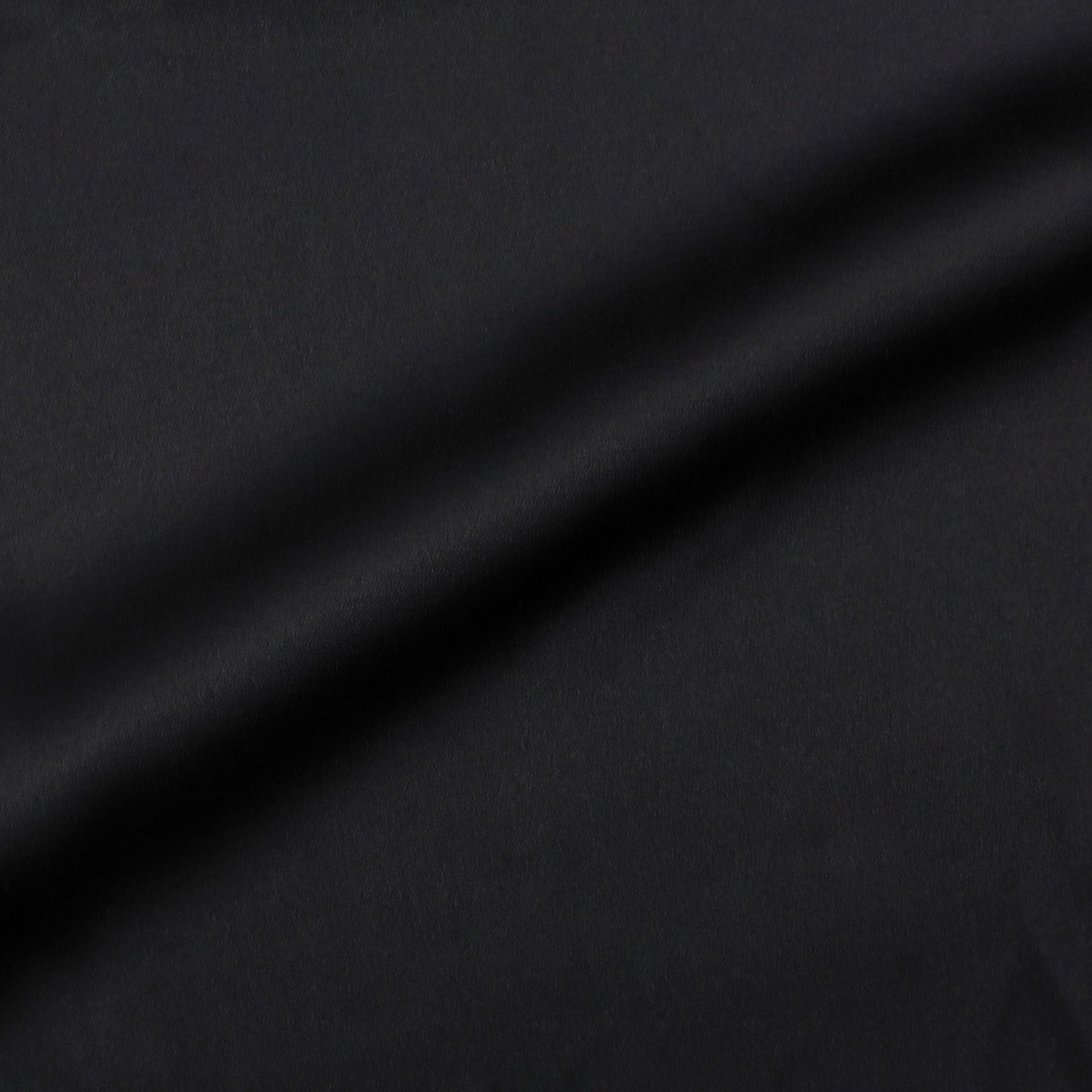 Camelot Solid Moonlight Fabric - Black, 58" x 15 yds, close-up