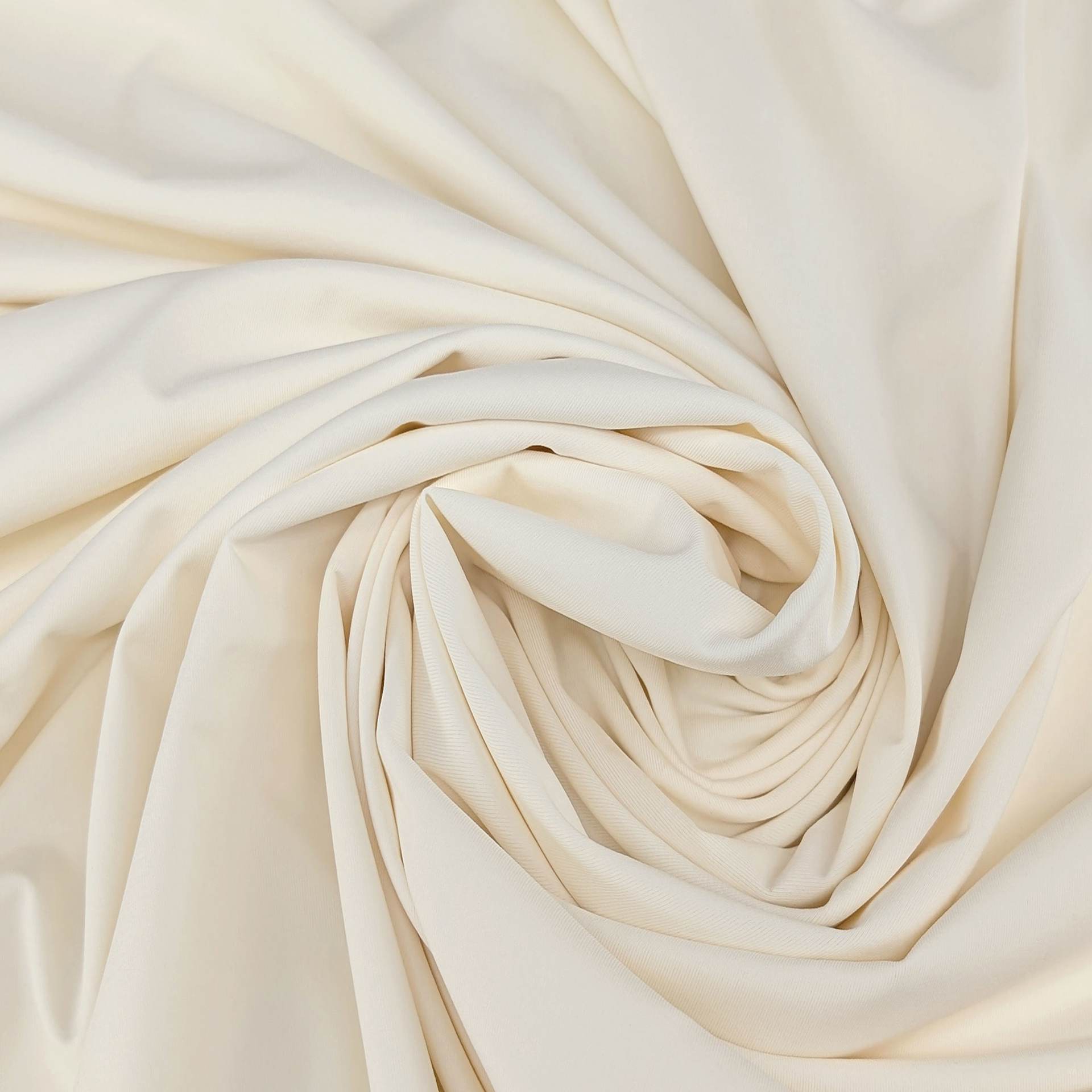 Camelot Nylon Span Interlock Fabric - White, 61" x 15 yds, rolled up