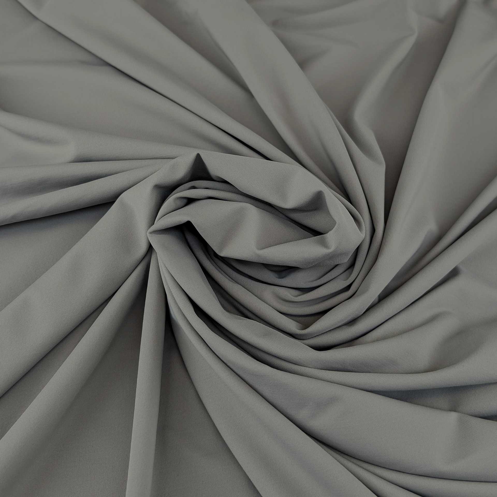 Camelot Nylon Span Interlock Fabric - Grey, 61" x 15 yds