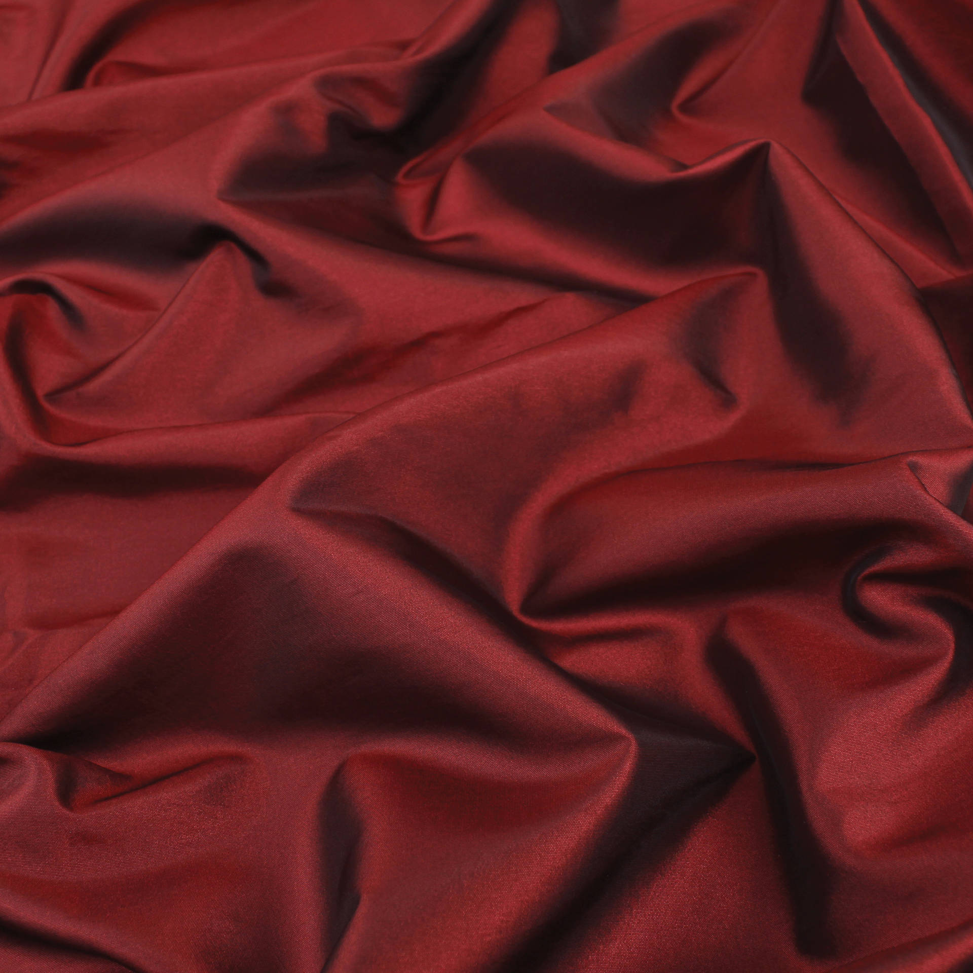 Camelot Two Tone Taffeta - Wine, 58" x 15 yds, bunched up