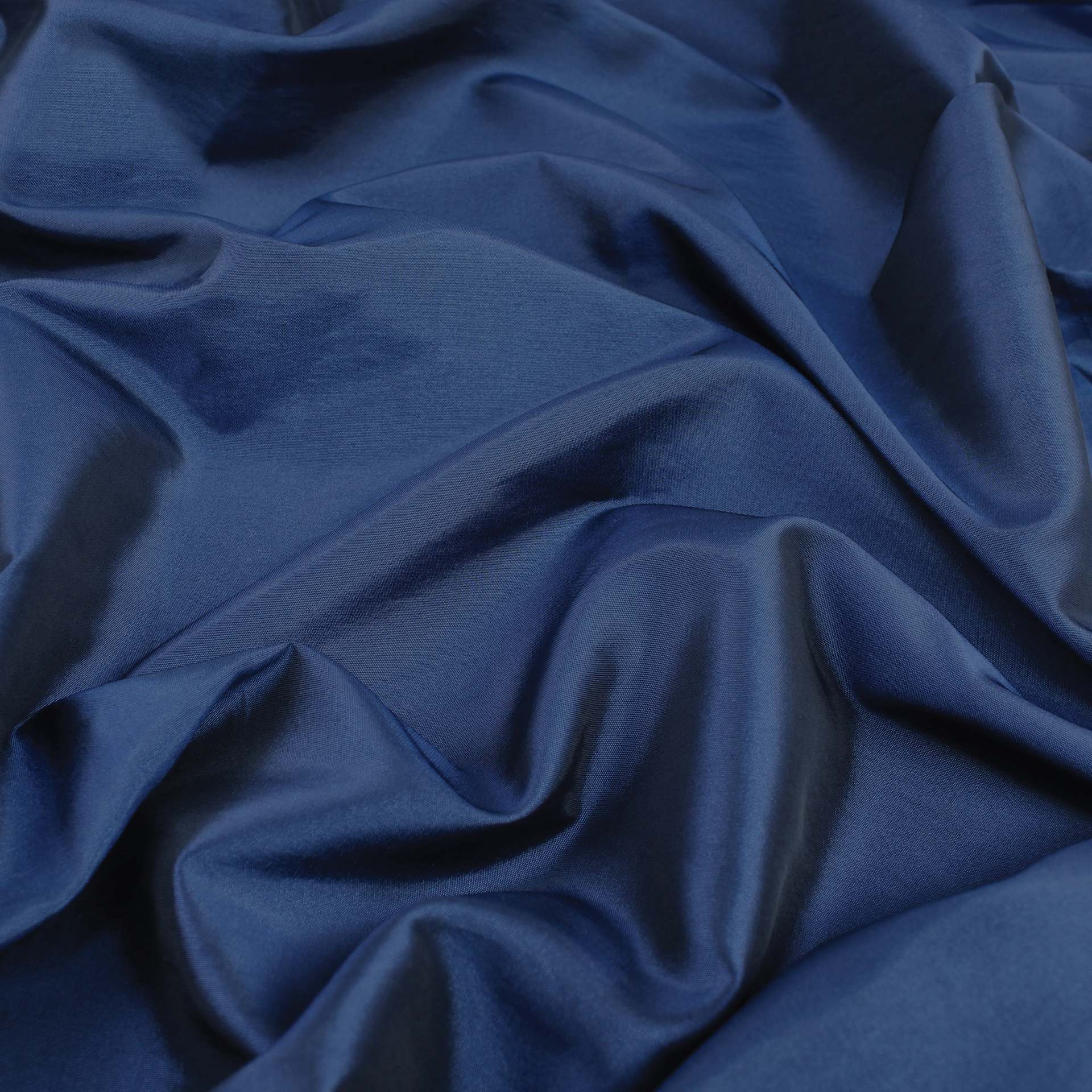 Camelot Two Tone Taffeta - Navy, 58" x 15 yds, bunched up