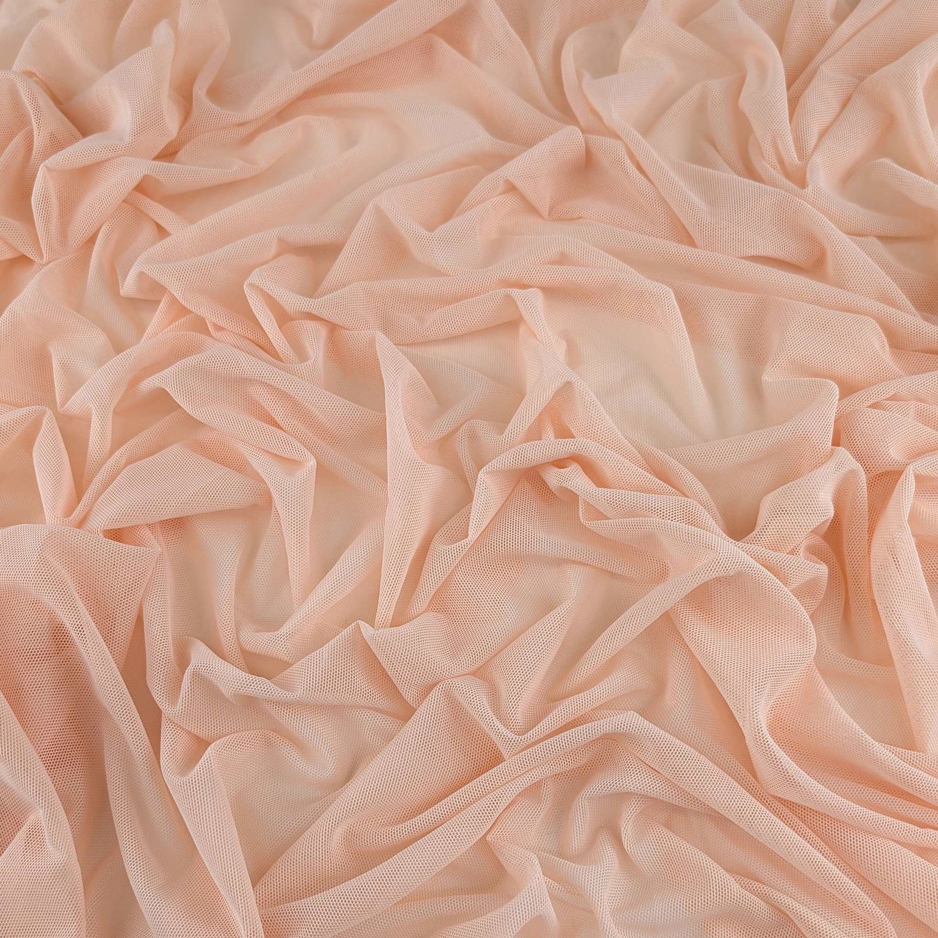 Camelot Solid Mesh - Blush, 57" x 15 yds, close-up