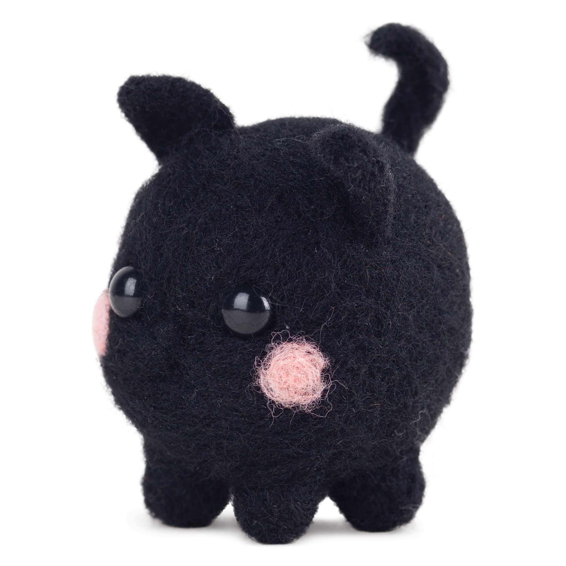 Pokeya Needle Felting Kit - Shadow The Cat