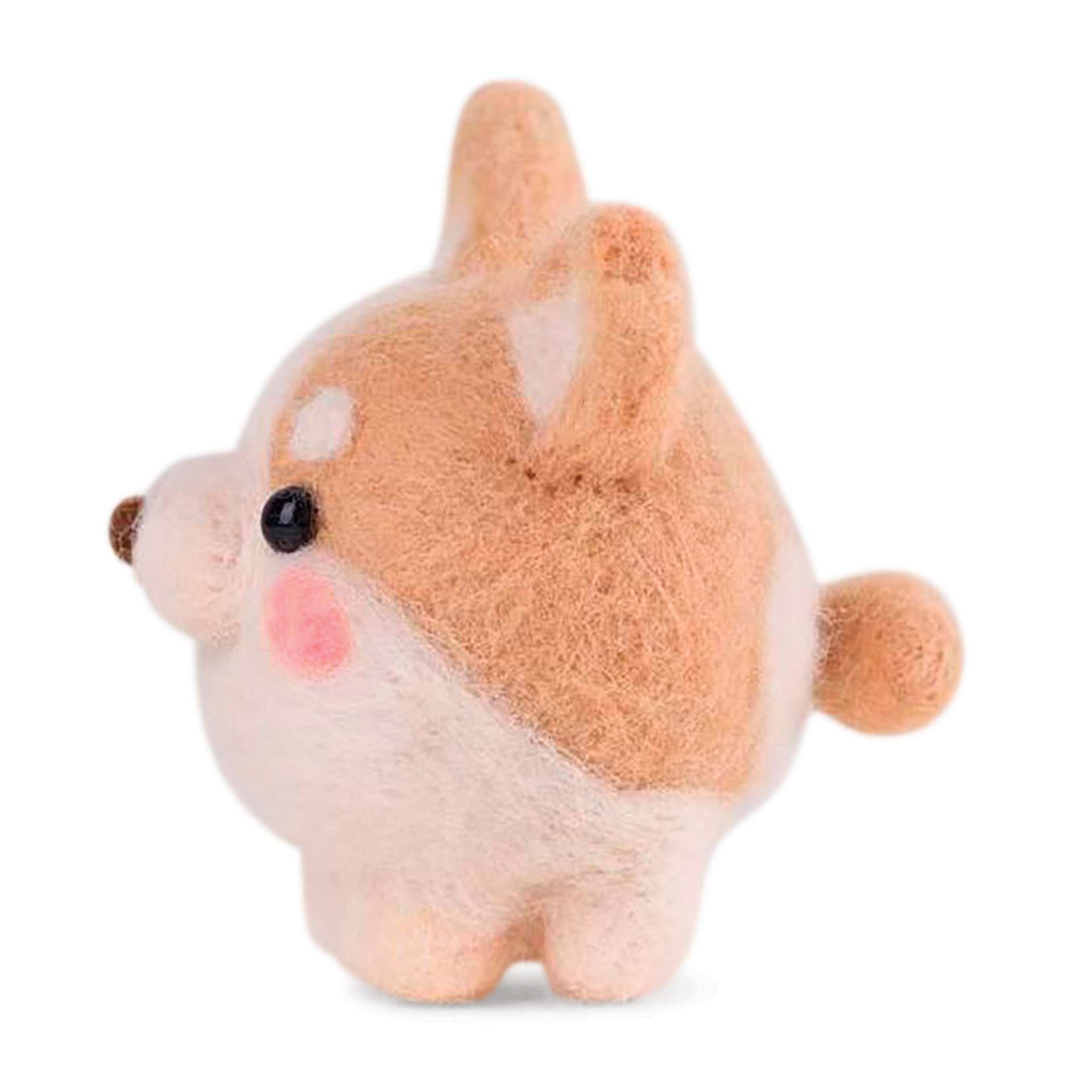Pokeya Needle Felting Kit - Digby The Corgi, side