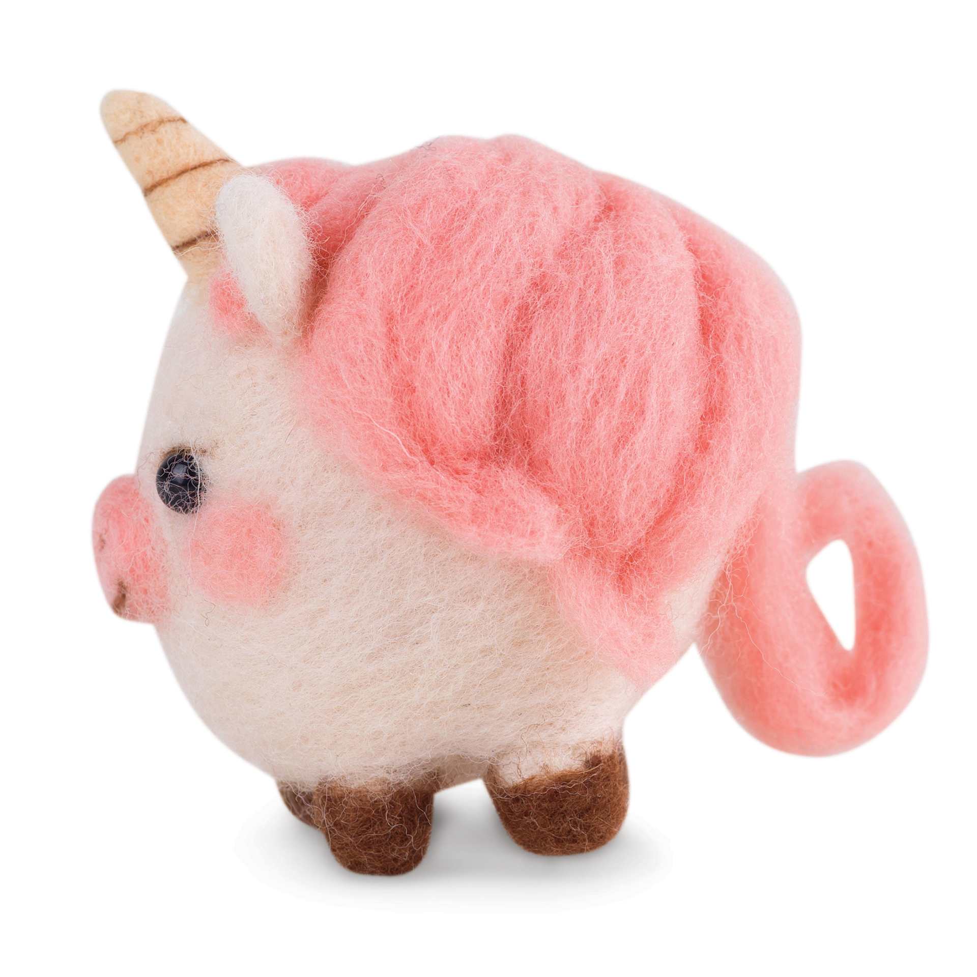 Pokeya Needle Felting Kit - Lola The Piggycorn, side