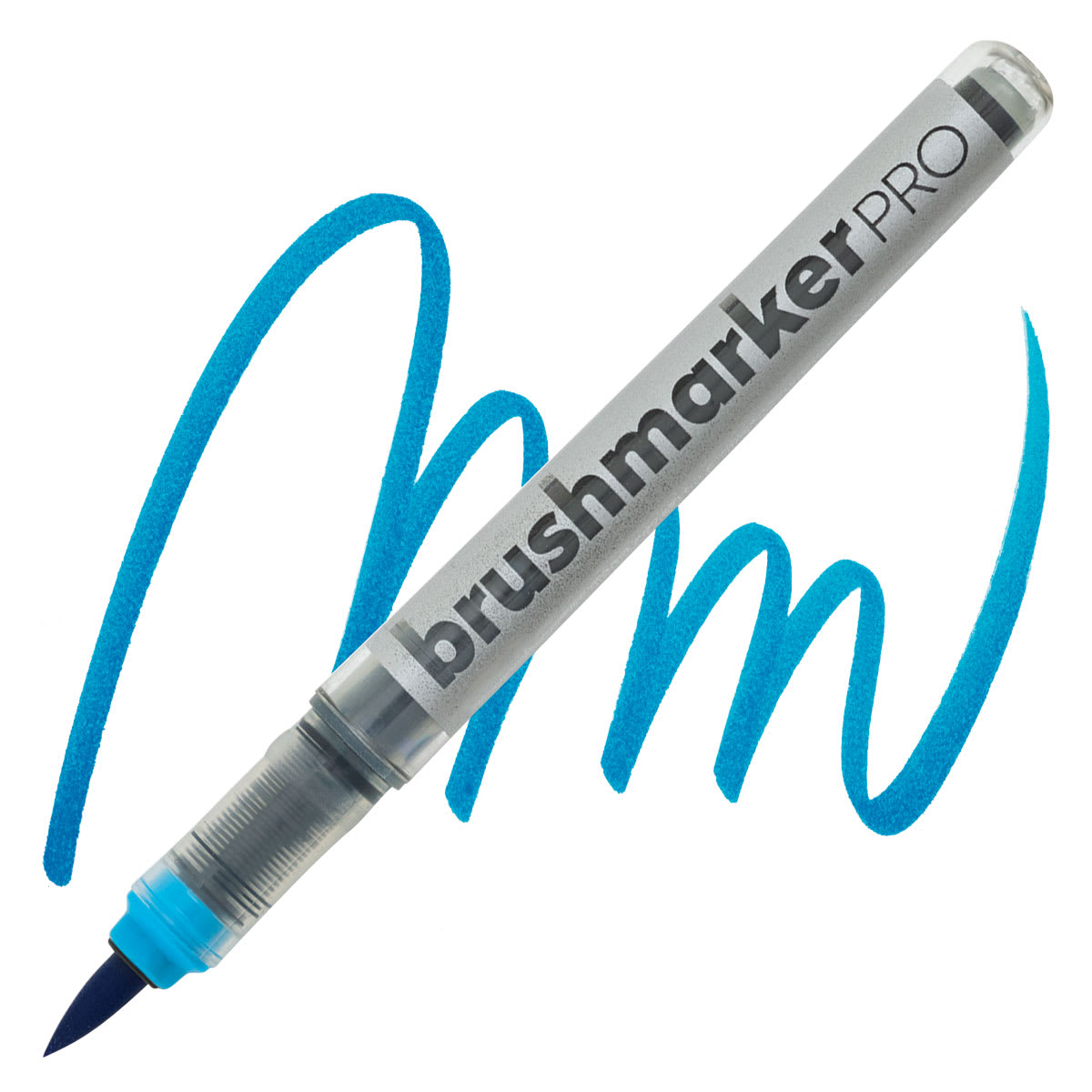 Karin Brushmarkers Pro Marker - Cyan marker and swatch
