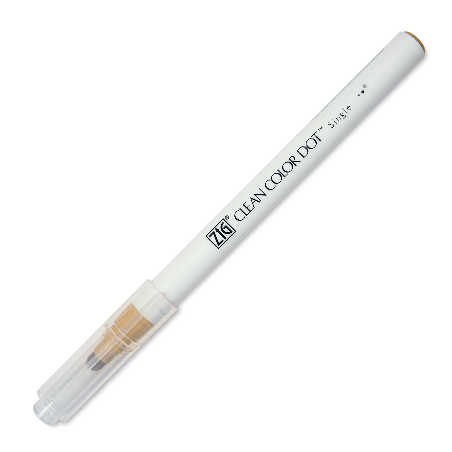 Zig Clean Color Dot Marker - Oatmeal, marker with cap on
