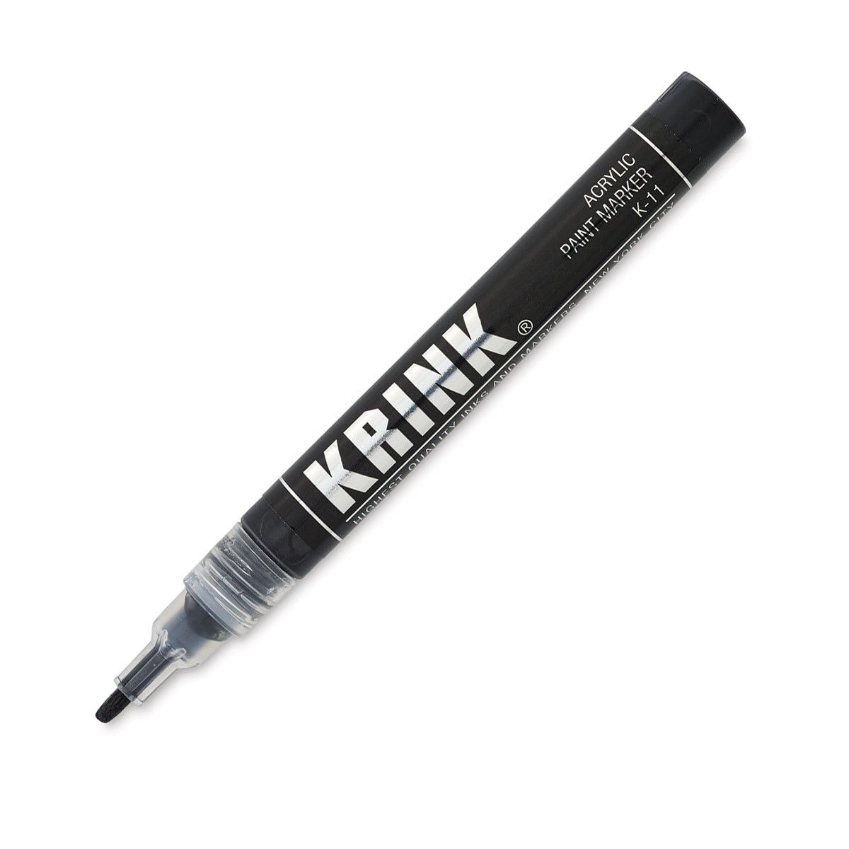 Krink K-11 Acrylic Paint Markers - Black, 3 mm