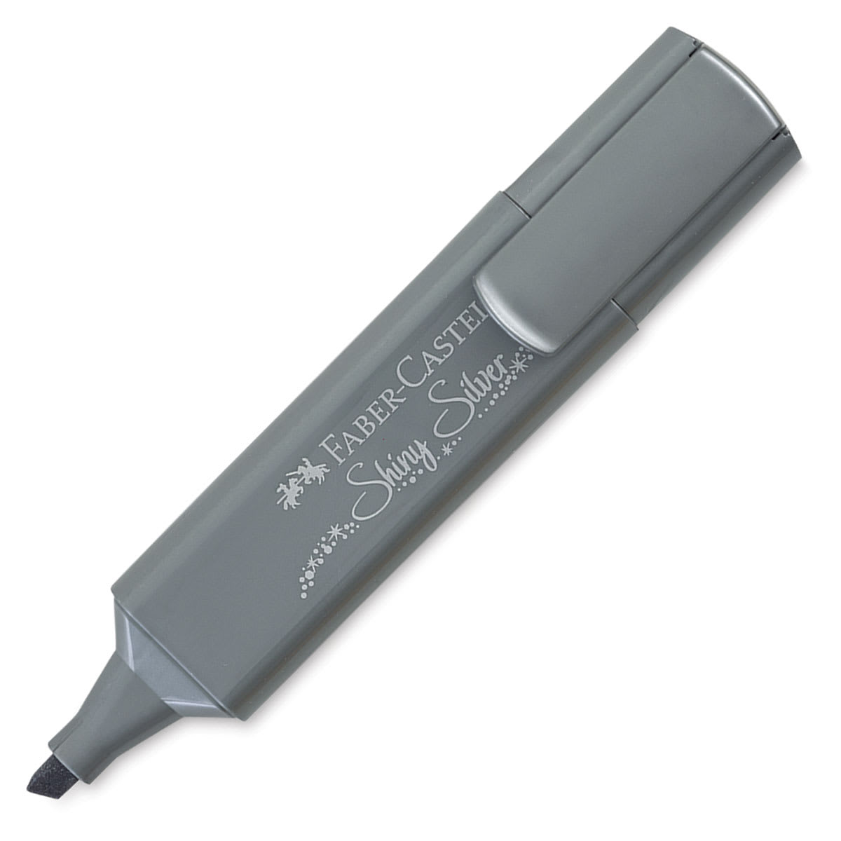 Faber-Castell Metallic Textliner - Shiny Silver