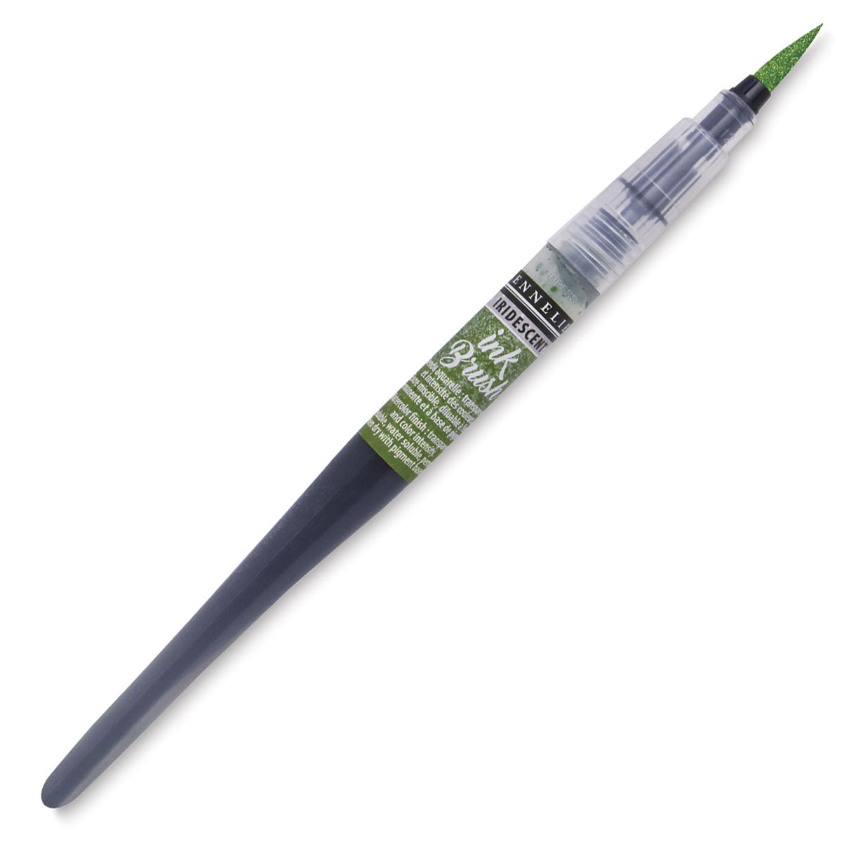 Sennelier Ink Brush - Iridescent Light Green
